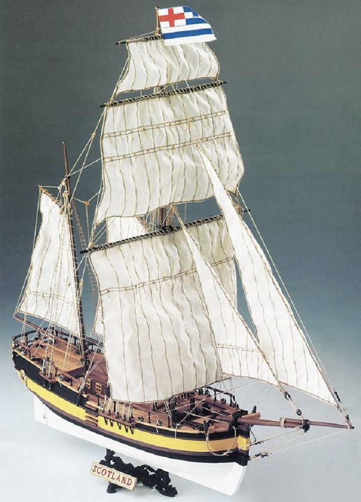 Modellbausatz Corel Schiff Scotland Ketsch Yacht Segelboot 1:64 Baukasten