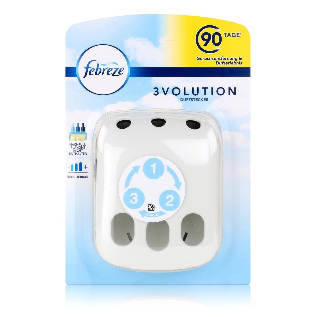 Febreze Raumduft Febreze 3Volution Duftstecker für Nachfüllflakons - Regulierbar
