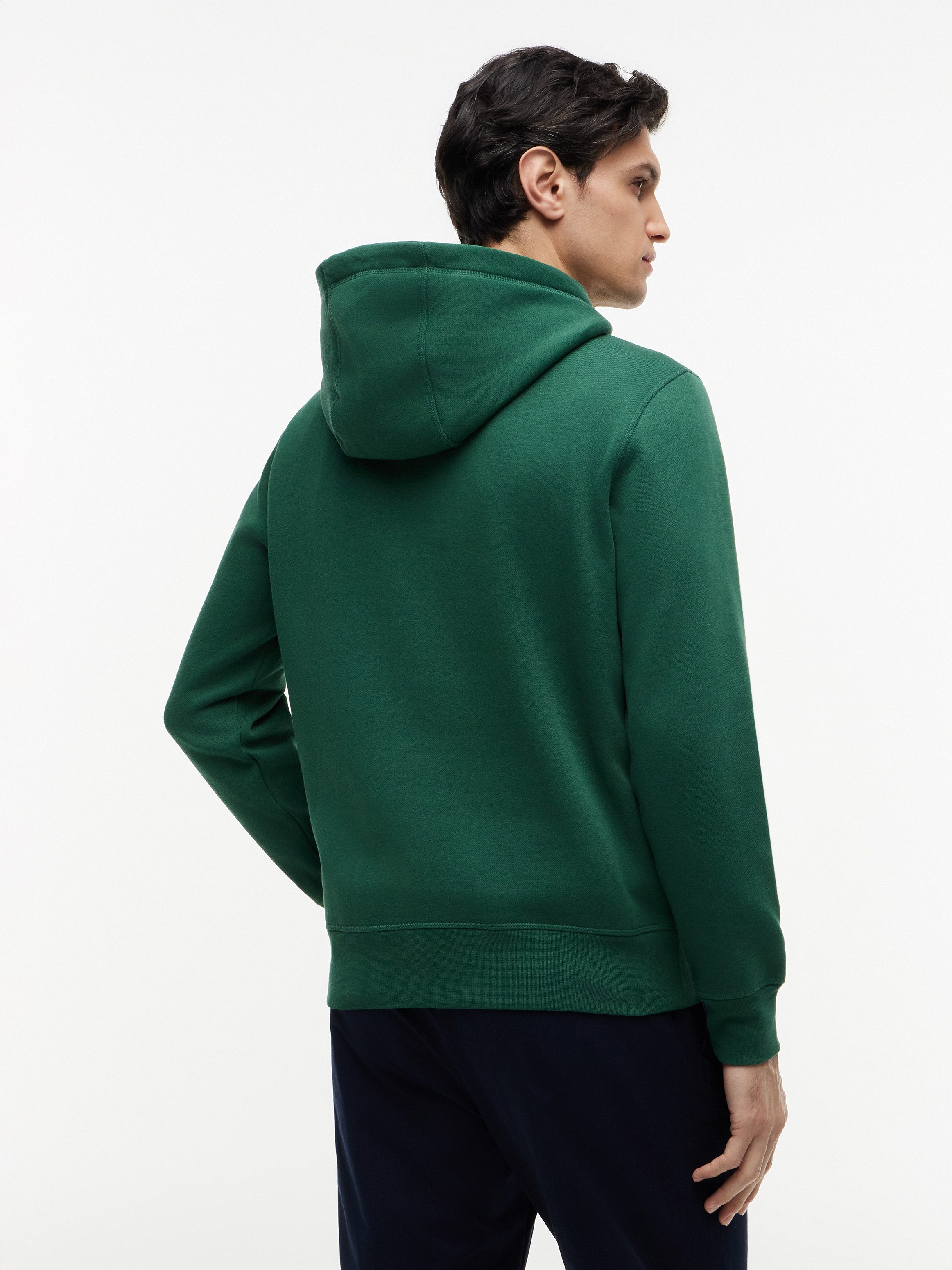 Tommy Hilfiger Kapuzensweatshirt TOMMY LOGO unifarben, casual, regular fit, Baumwollmix, Kapuze