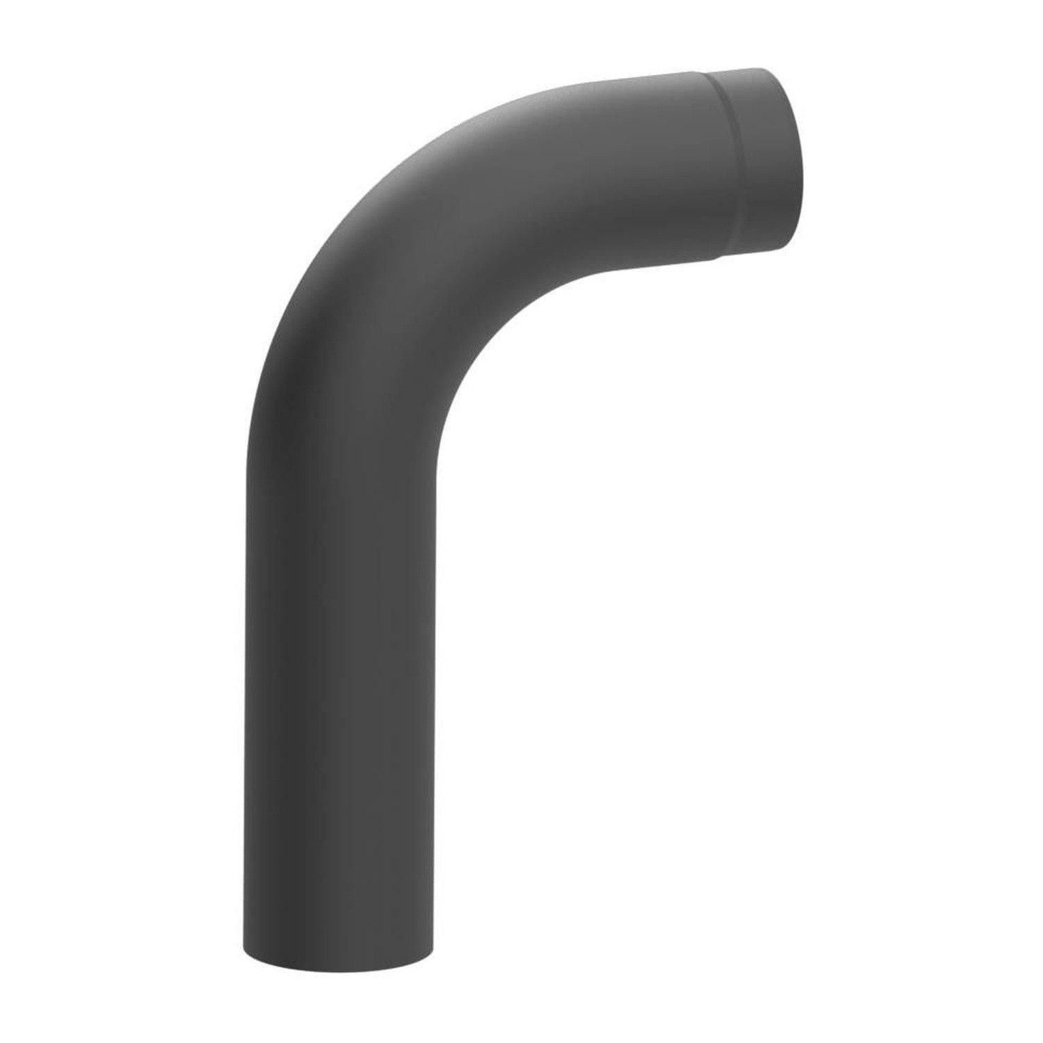 Raik Ofenrohr Raik Winkelbogen 150/90° 2,00mm glatt 700/450 grau für Ofenrohr, Bogen