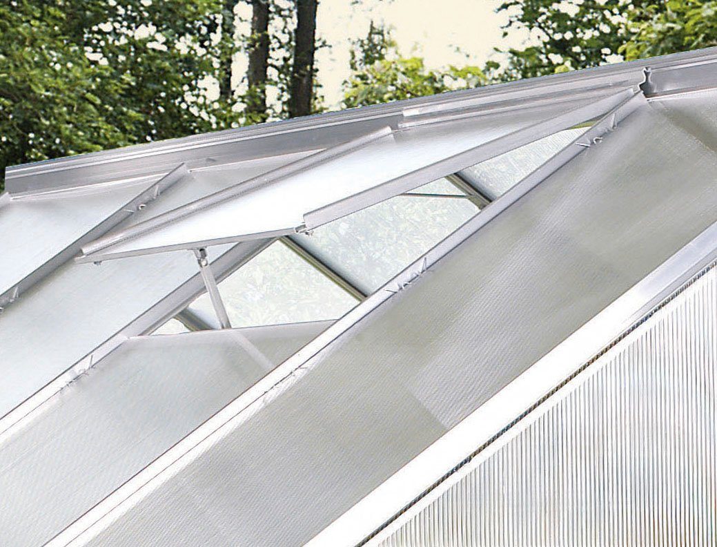 Vitavia Fenster Geeignet für: Calypso, Gewächshaus-Fensterrahmen aus Aluminium, ohne Fensterscheibe