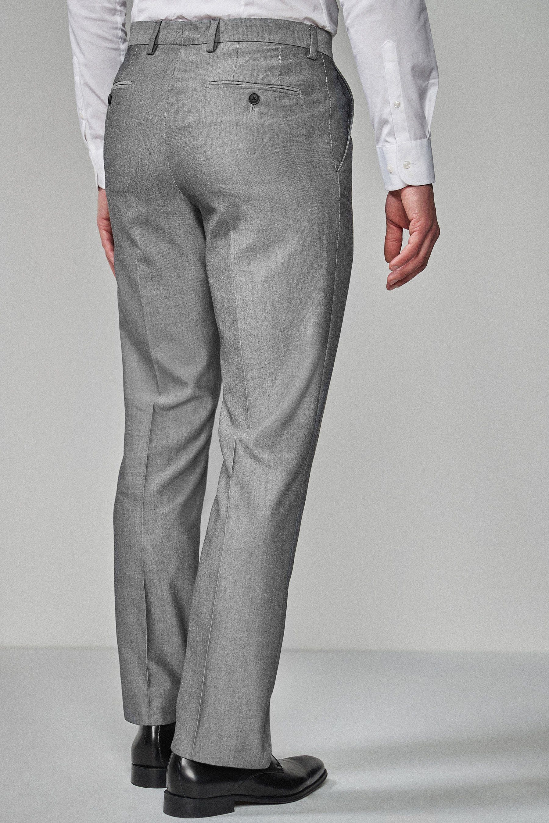 Next Frackhose Anzug: Hose (1-tlg) Slim Fit Light Grey
