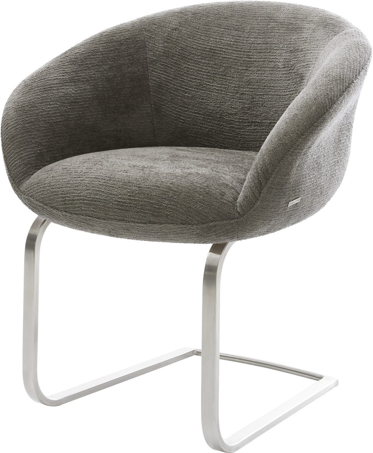 DELIFE Polsterstuhl Vinka-Flex, mit Armlehnen Freischwinger günstig online kaufen