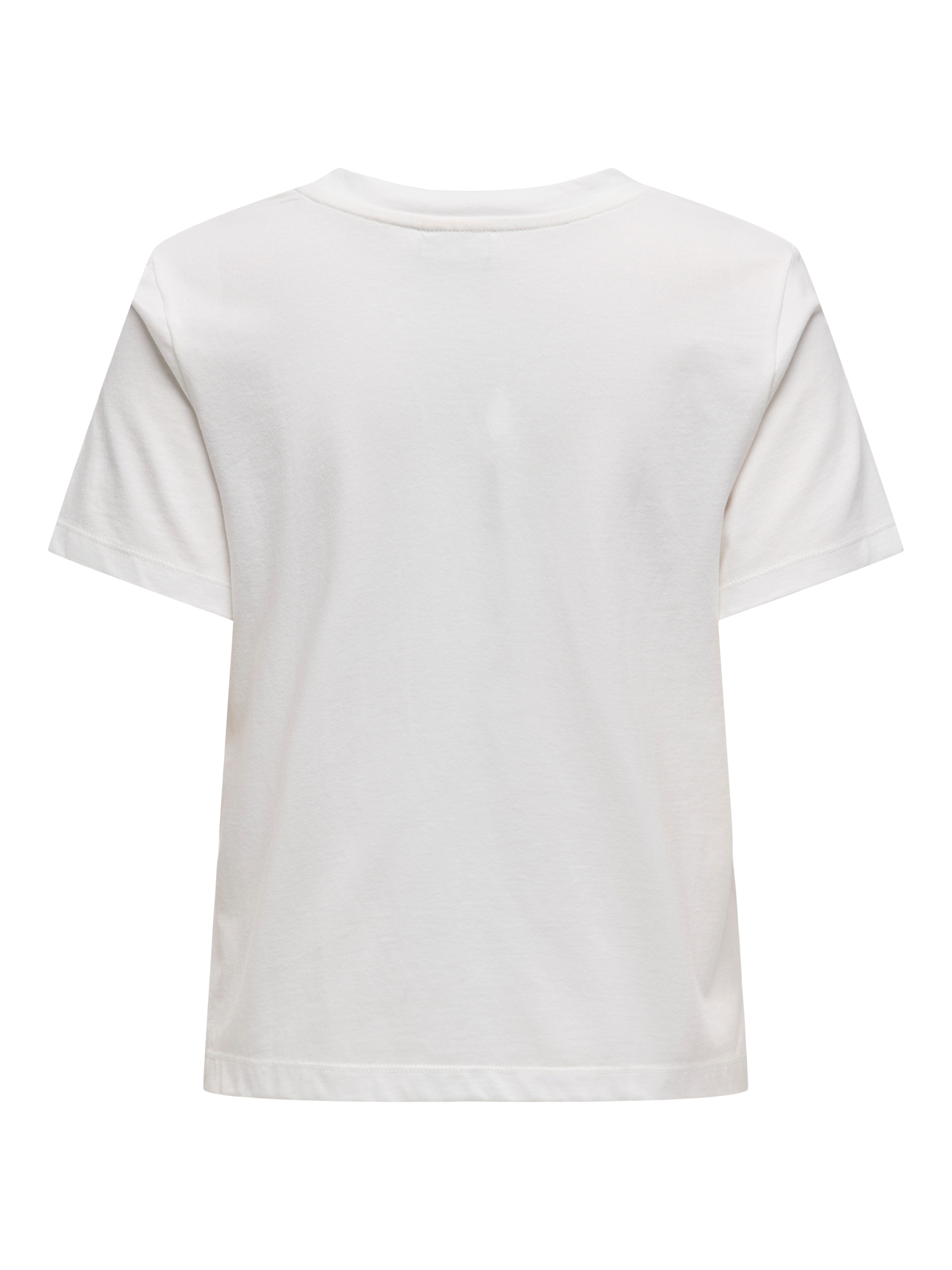 JDY Kurzarmshirt JDYSELMA S/S CROCHET POCKET TOP JRS NOOS