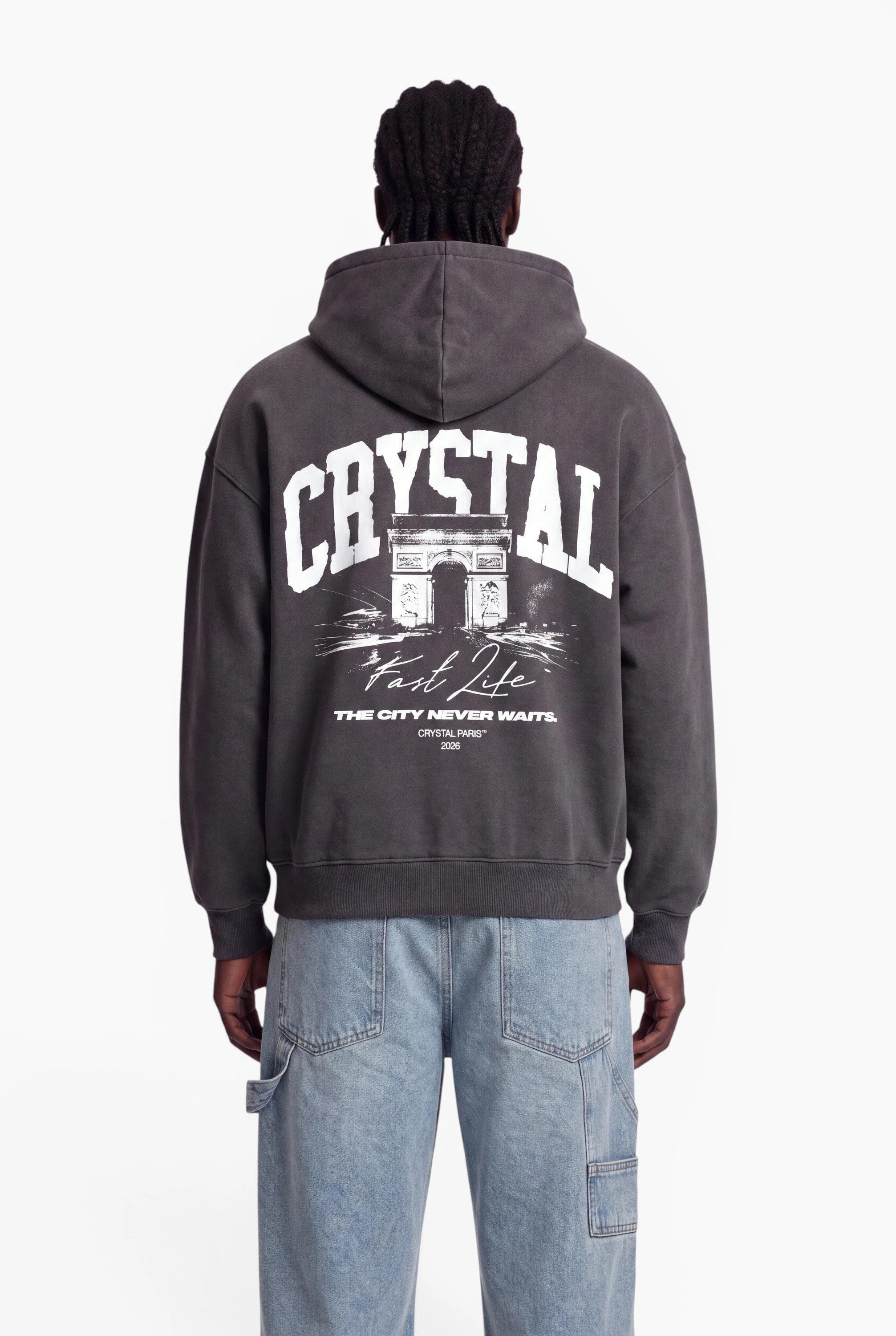 Crystal Paris Kapuzenpullover Fast Life (1-tlg)