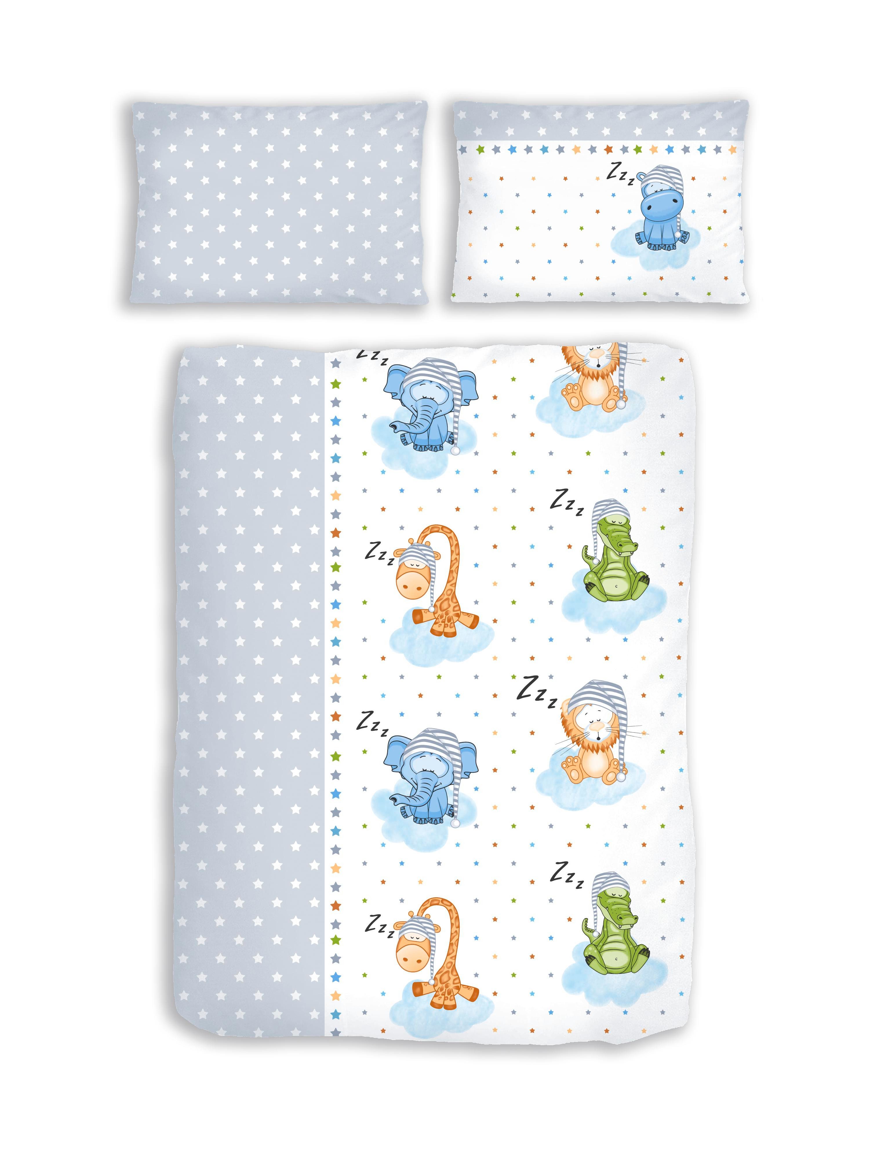 Träumschön Kinderbettwäsche Premium Set aus Baumwolle 100x135 cm - 40x60 cm günstig online kaufen