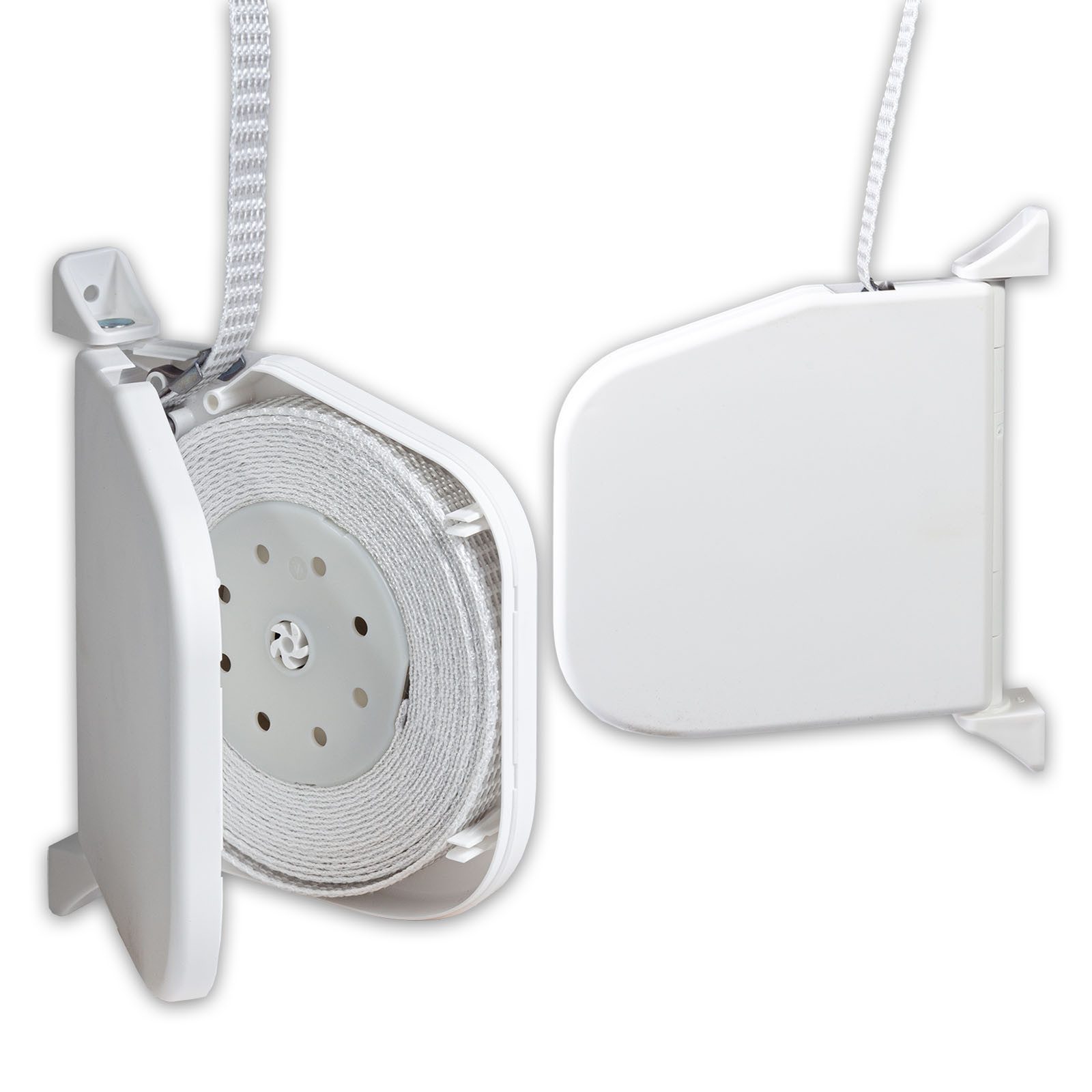 Inovatec Aufputz-Gurtwickler Rollladen Gurtwickler weiß aufklappbar Mini 5, günstig online kaufen