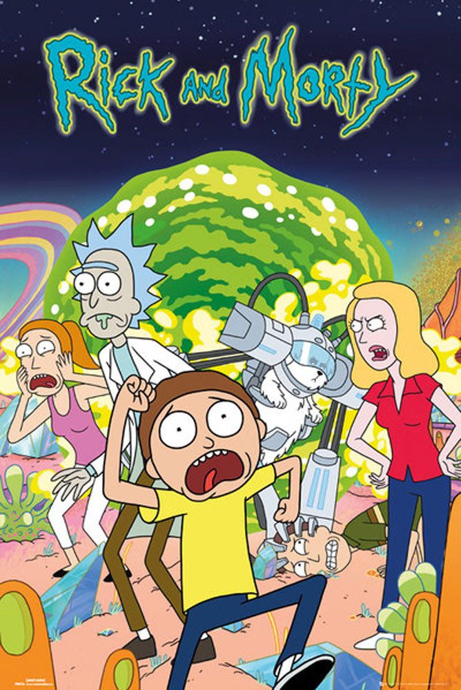 Poster Rick & Morty - Poster - Group