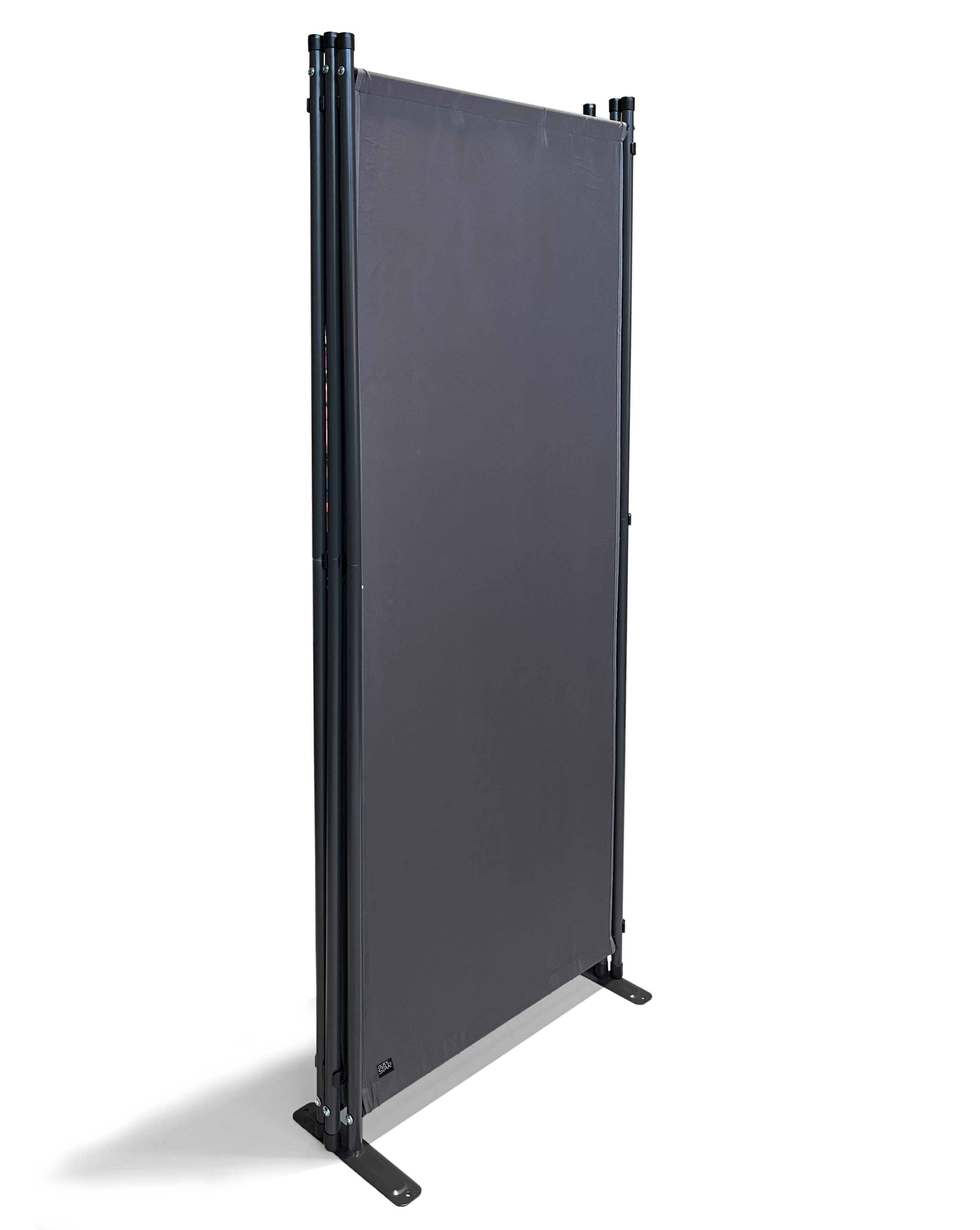 Quick Star Paravent Paravent 3tlg. 170x165cm Grau günstig online kaufen