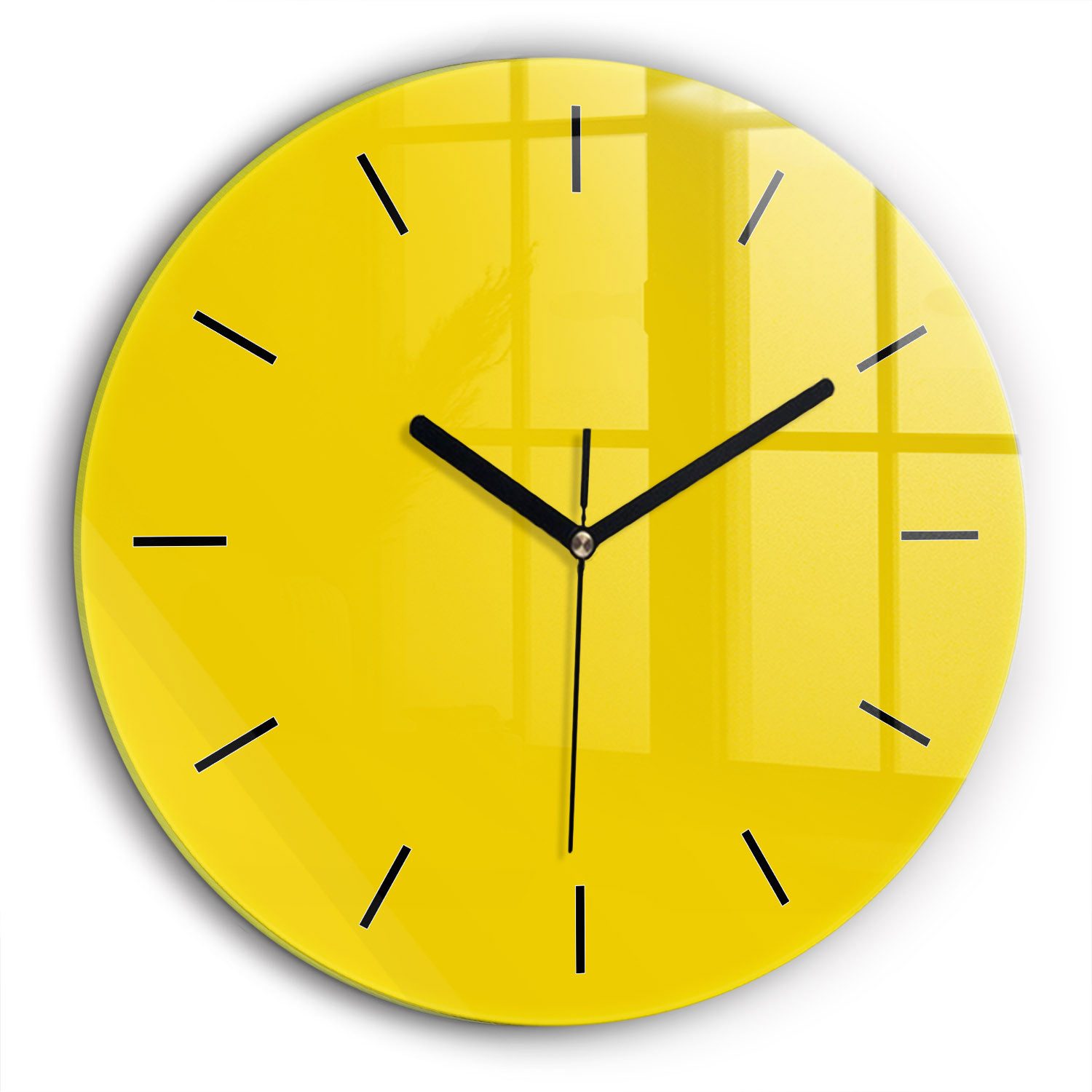 Tulup Wanduhr Wanduhr Glasrunde Uhr Moderne günstig online kaufen