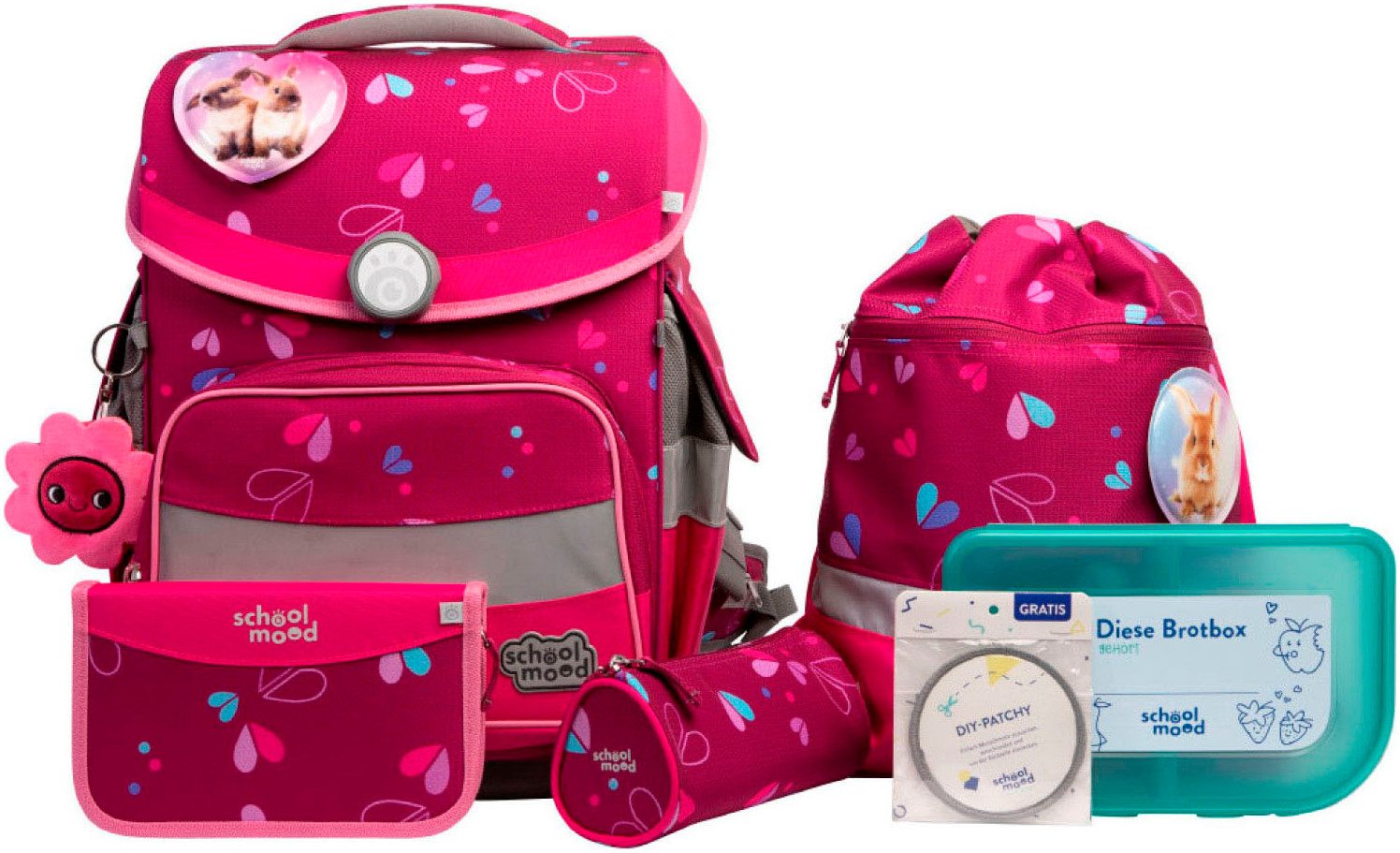 SCHOOL-MOOD® Ранцы Timeless Pro (Set, 7-tlg)