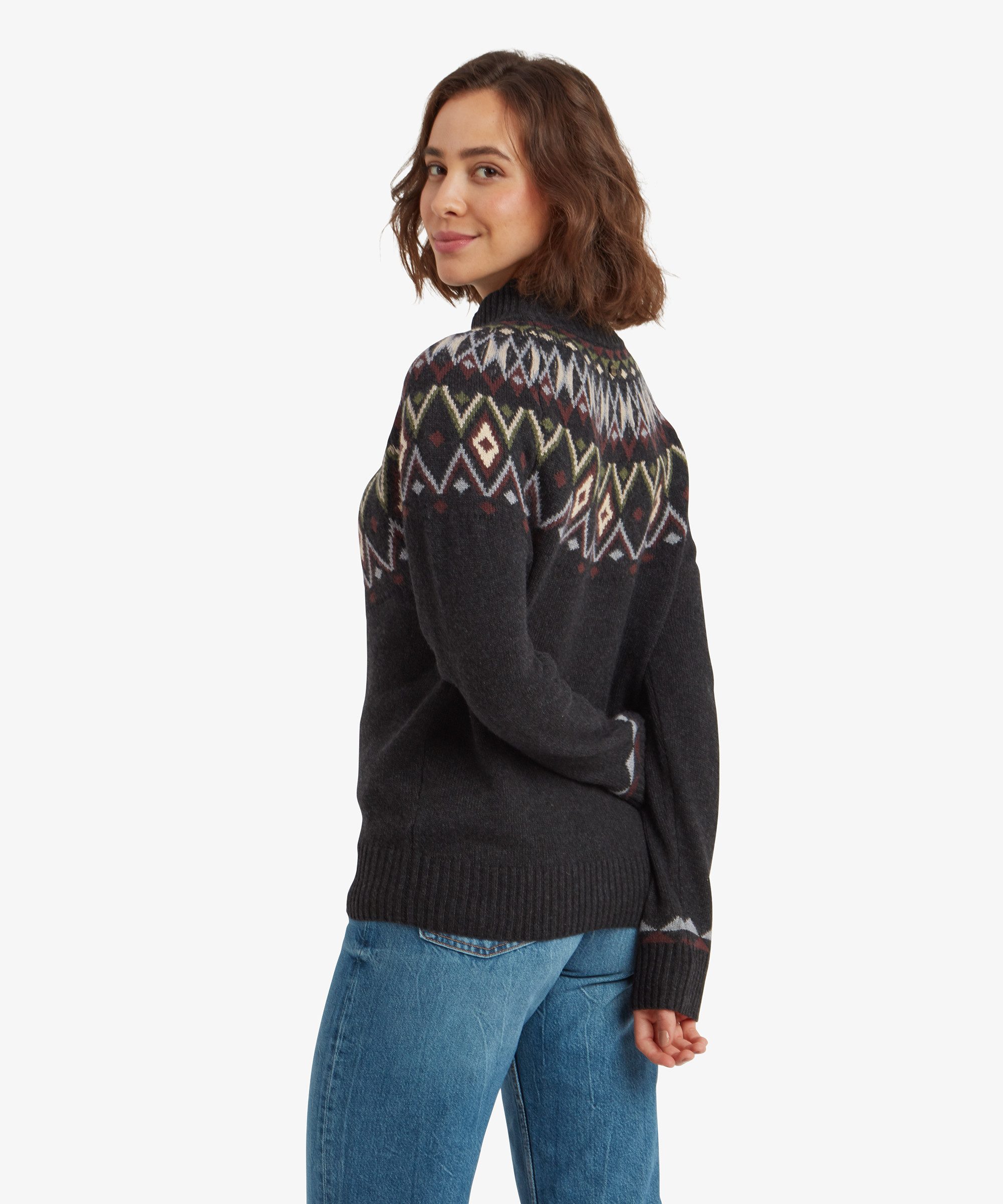 Sherpa Wollpullover Sherpa Damen Indu Pullover