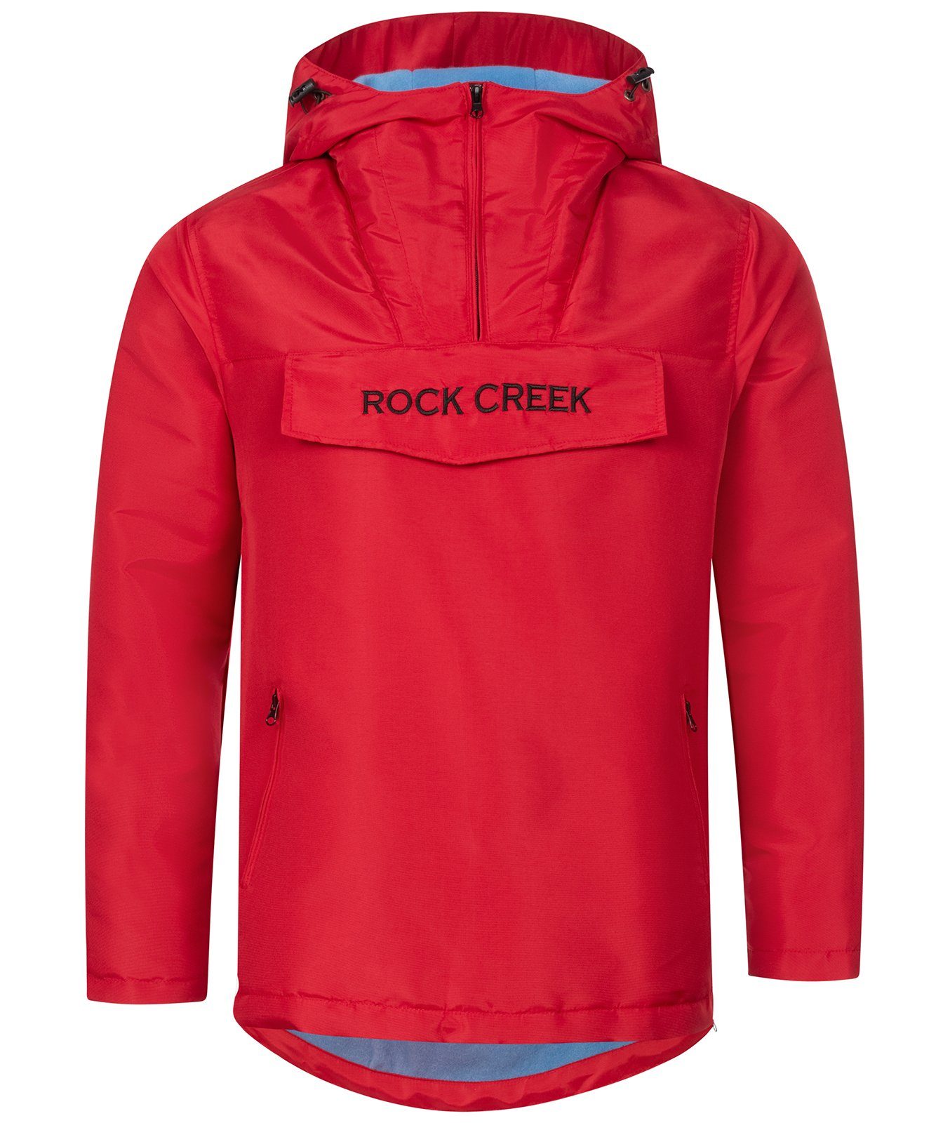 Rock Creek Windbreaker Herren Windbreaker Übergangsjacke Anorak H-295 Rot