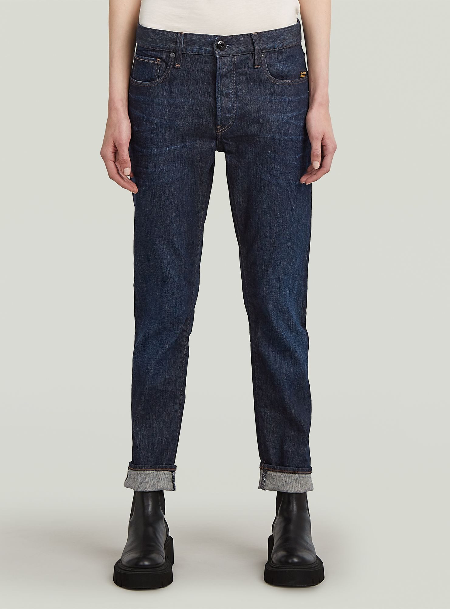 G-STAR Regular-fit-Jeans 3301 Slim Selvedge Jeans