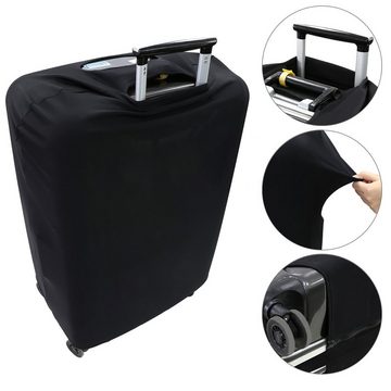 kwmobile Kofferhülle »Koffer Hülle Größe Koffer (XL)«, Elastische Kofferschutzhülle mit Reißverschluss - Reisekoffer Überzug