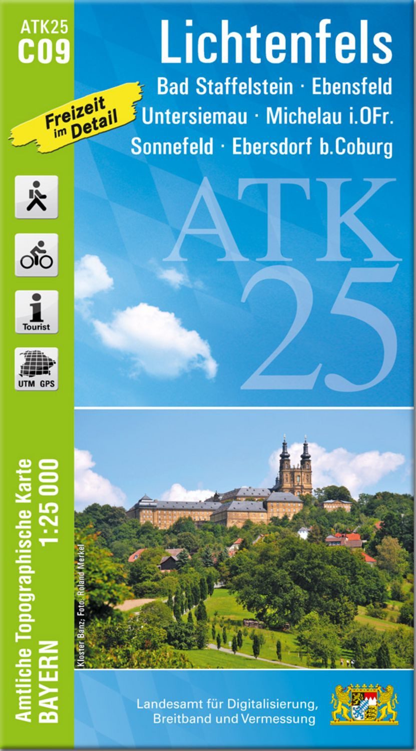 ATK25-C09 Lichtenfels (Amtliche Topographische Karte 1:25000) / diverse