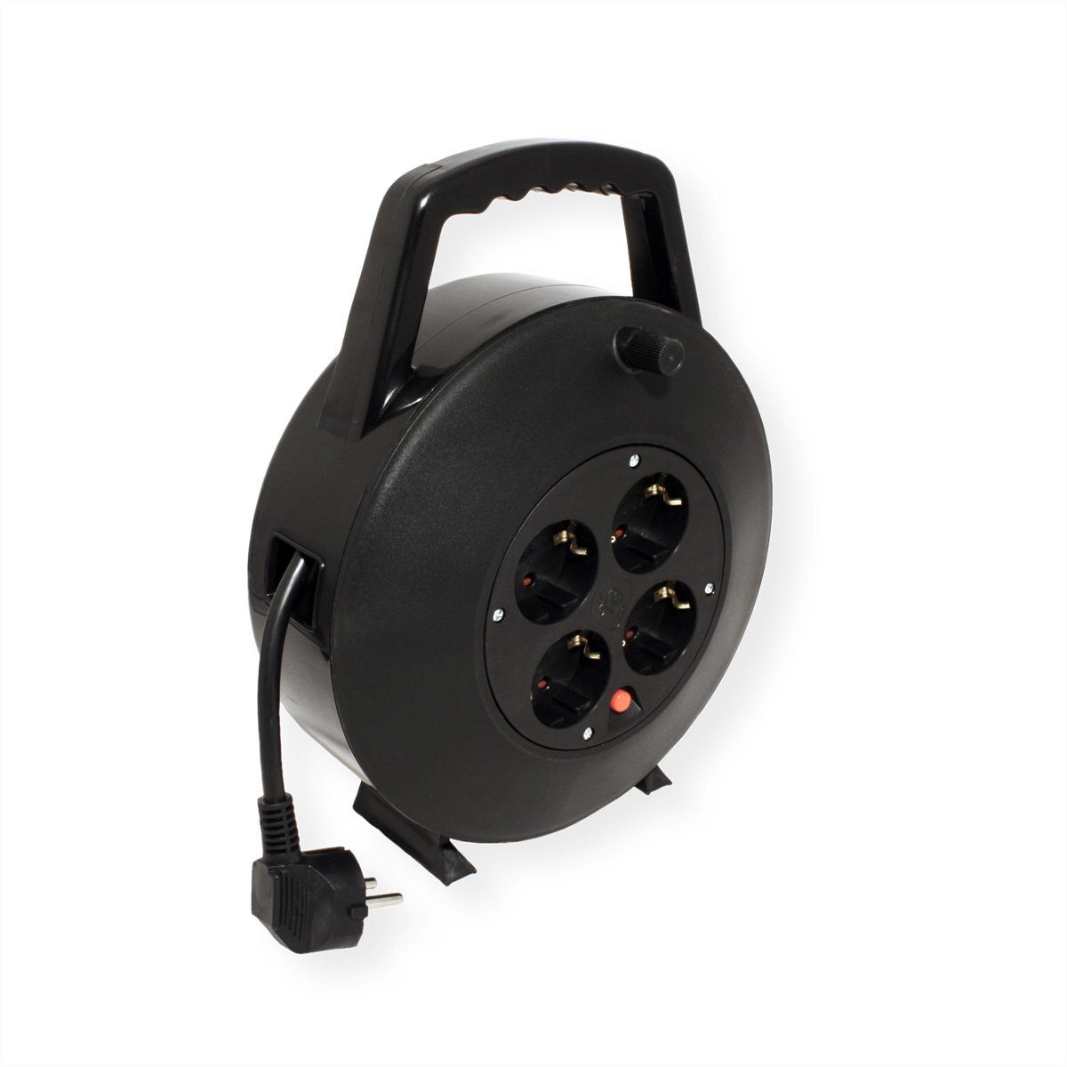 Bachmann Schutzkontakt-Aufrollkabelbox 4fach AC230V Kabel Kabeltrommel günstig online kaufen