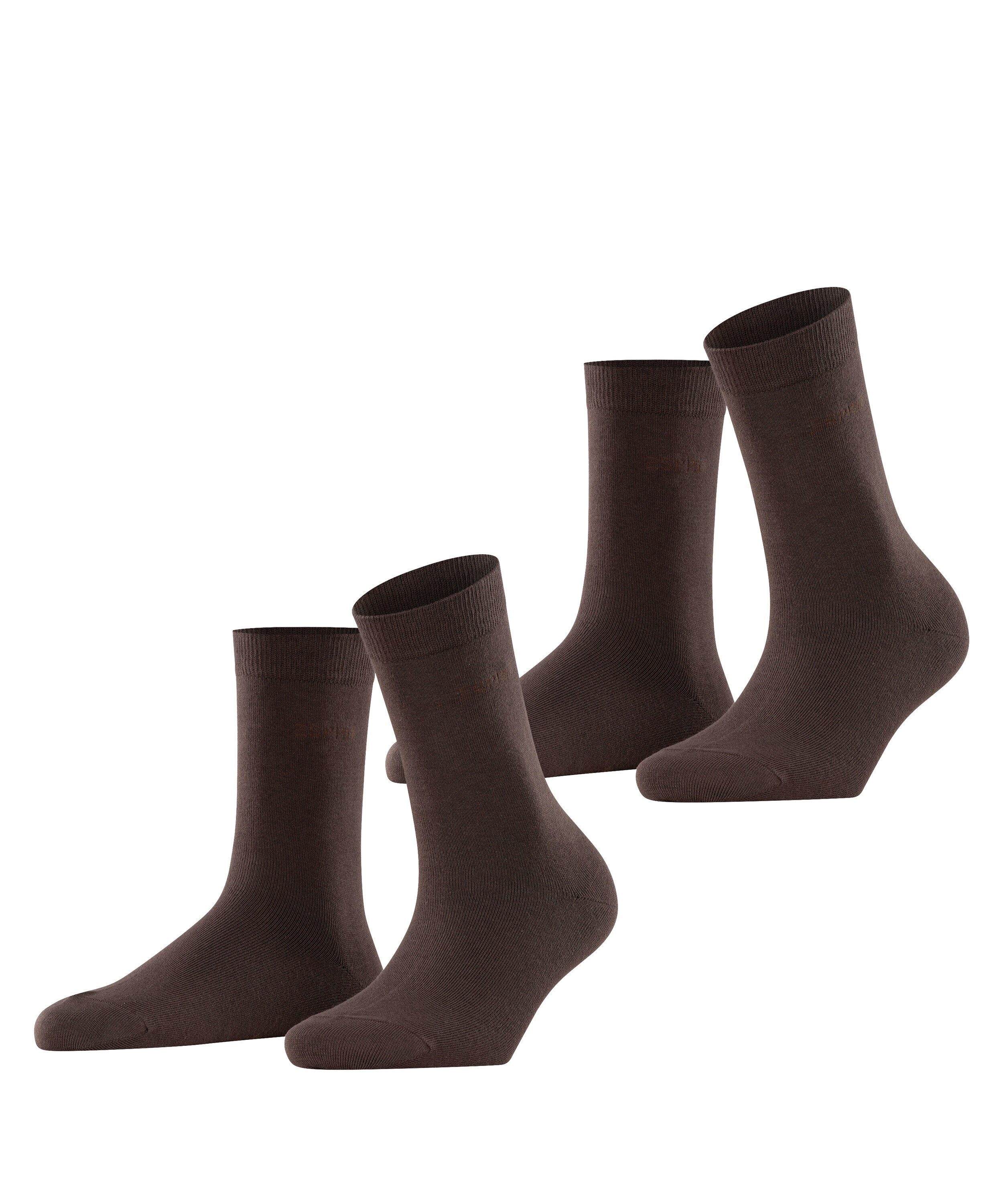 Esprit Socken Esprit Uni 2-Pack Damen aus elastischem Material (2-Paar) aus elastischem Material