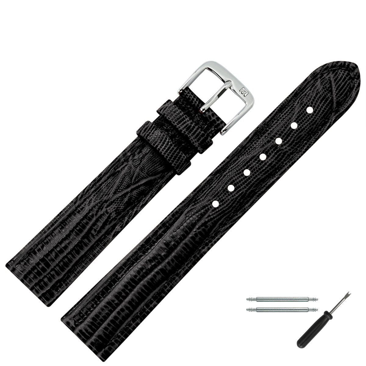 MARBURGER Uhrenarmband 8mm Leder Eidechse (Teju) günstig online kaufen