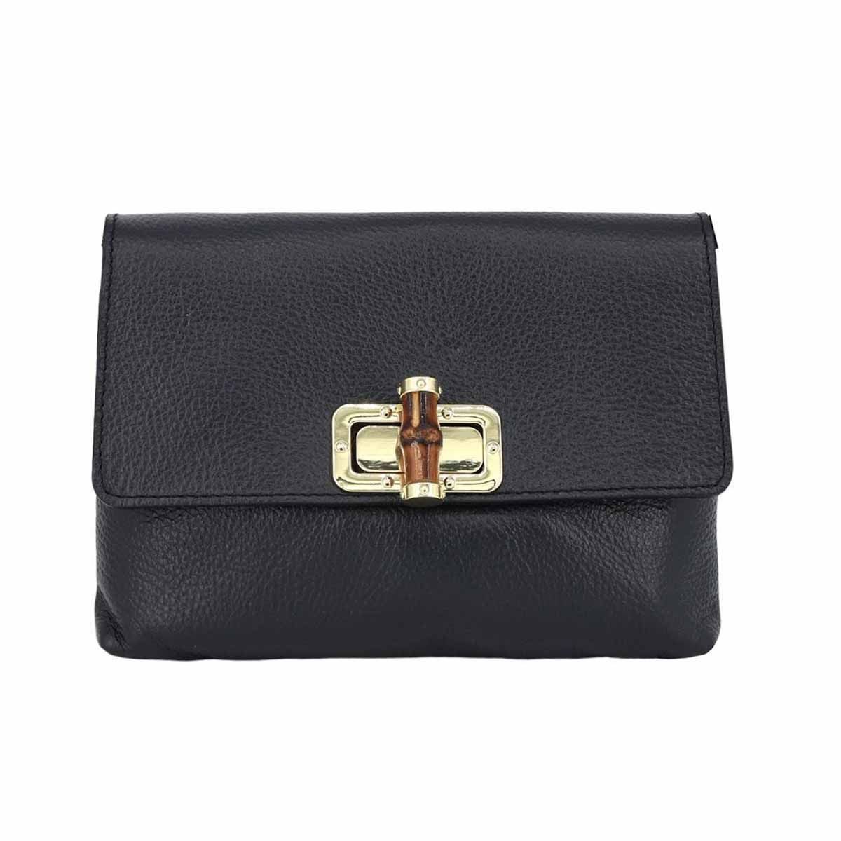 ITALYSHOP24 Schultertasche Made in Italy Damen Leder Tasche Crossbody Umhängetasche Clutch Reise, Überschlagtasche Abendtasche Smartphone CrossOver Mini Bag Smartphone