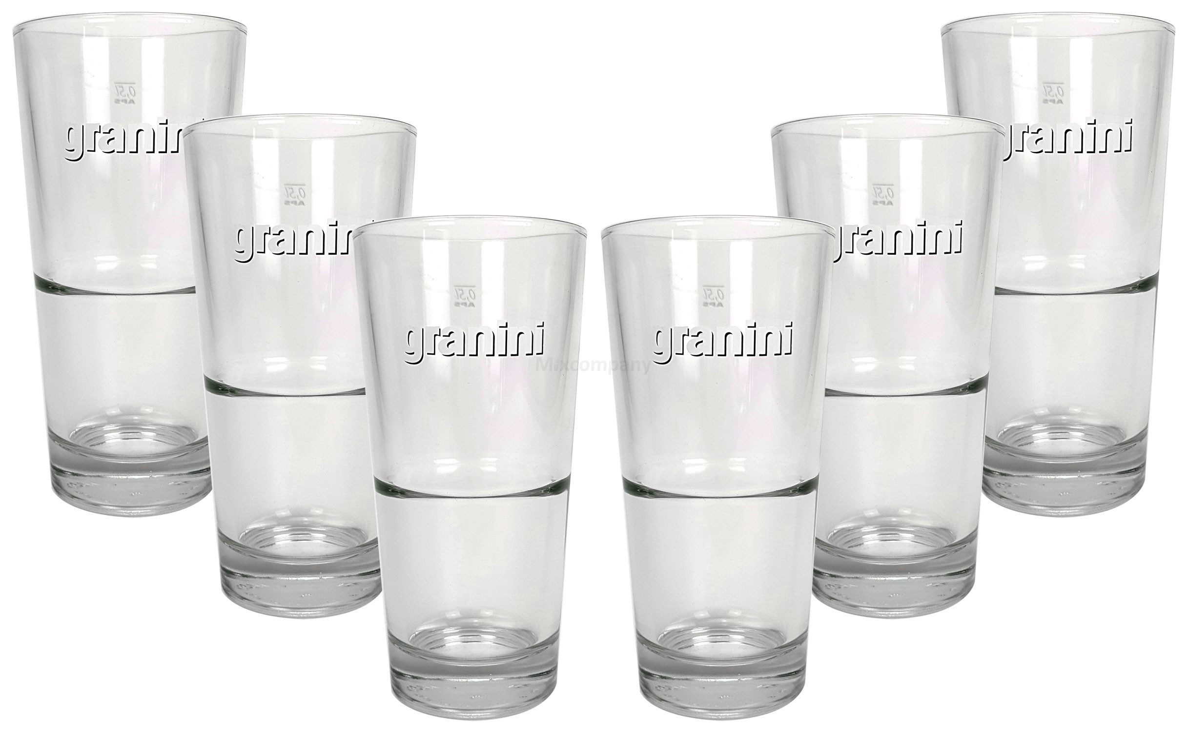 Glas Granini Glas Gläser 0,5l - 6er Set