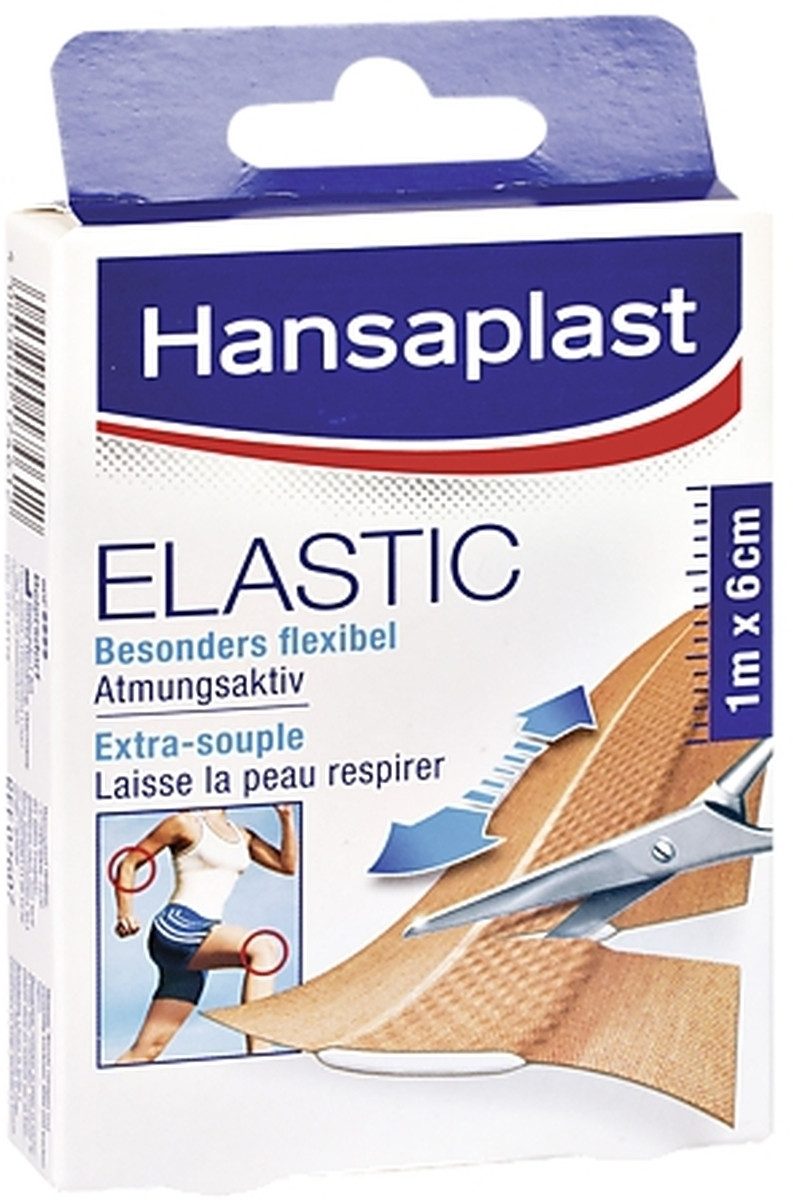 Söhngen Erste-Hilfe-Set Wundpflaster Hansaplast Elastic 1mx6cm.