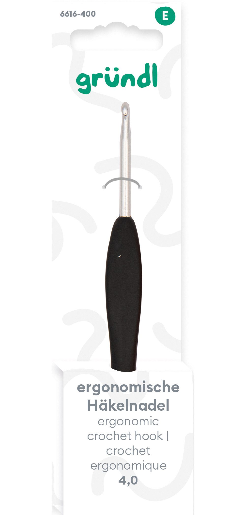 Gründl Häkelnadeln Häkelnadel Ergonomisch, 1 Stück