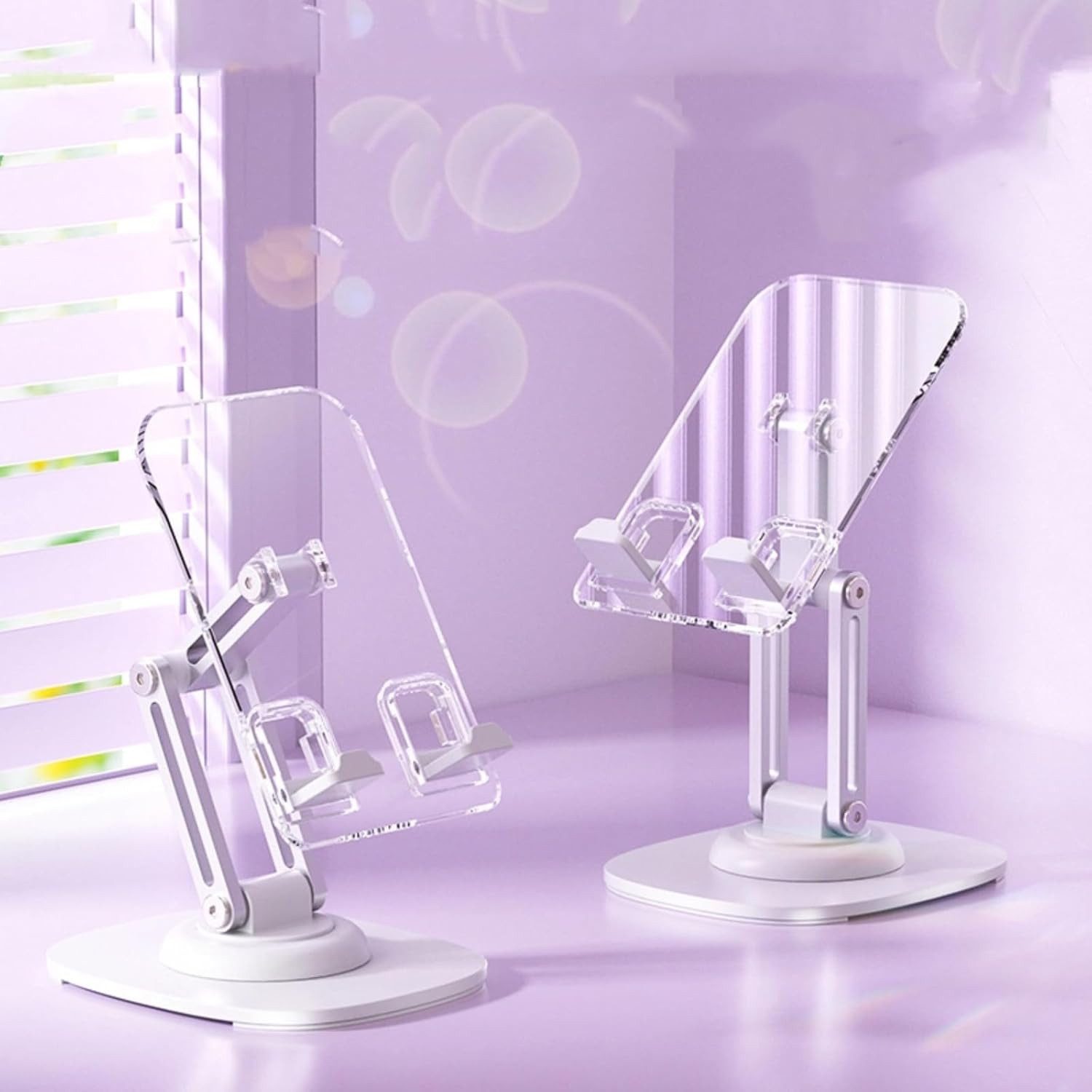 FELIXLEO Ganzmetall Handyhalterung 360° drehbar höhenverstellbar rutschfest Smartphone-Controller (1 St)