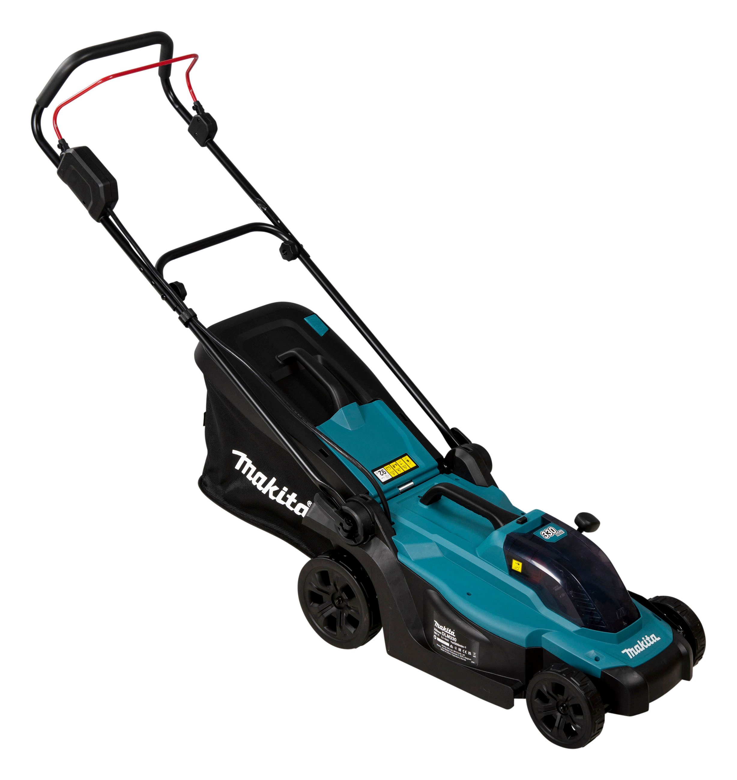 Thumbnail - Makita Akkurasenmäher »DLM330RM«, 33 cm Schnittbreite, mit Akku und Ladegerät,18V, 33 cm, 30 l