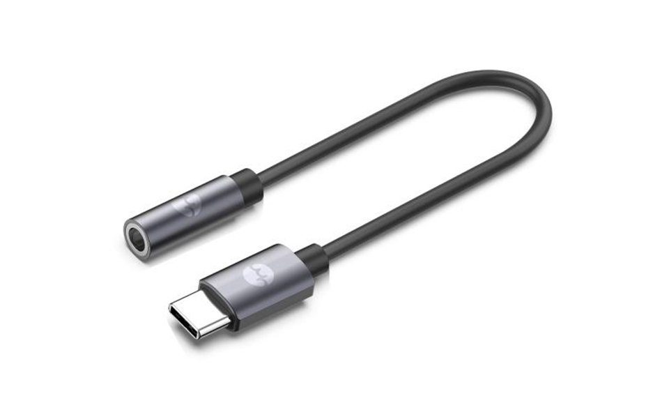 YHEMI USB-C auf auf 3,5 mm klinke Stereo Verlängerungskabel-0.1M Audio-Kabel, USB-C, 3,5-mm-Klinke (10 cm)