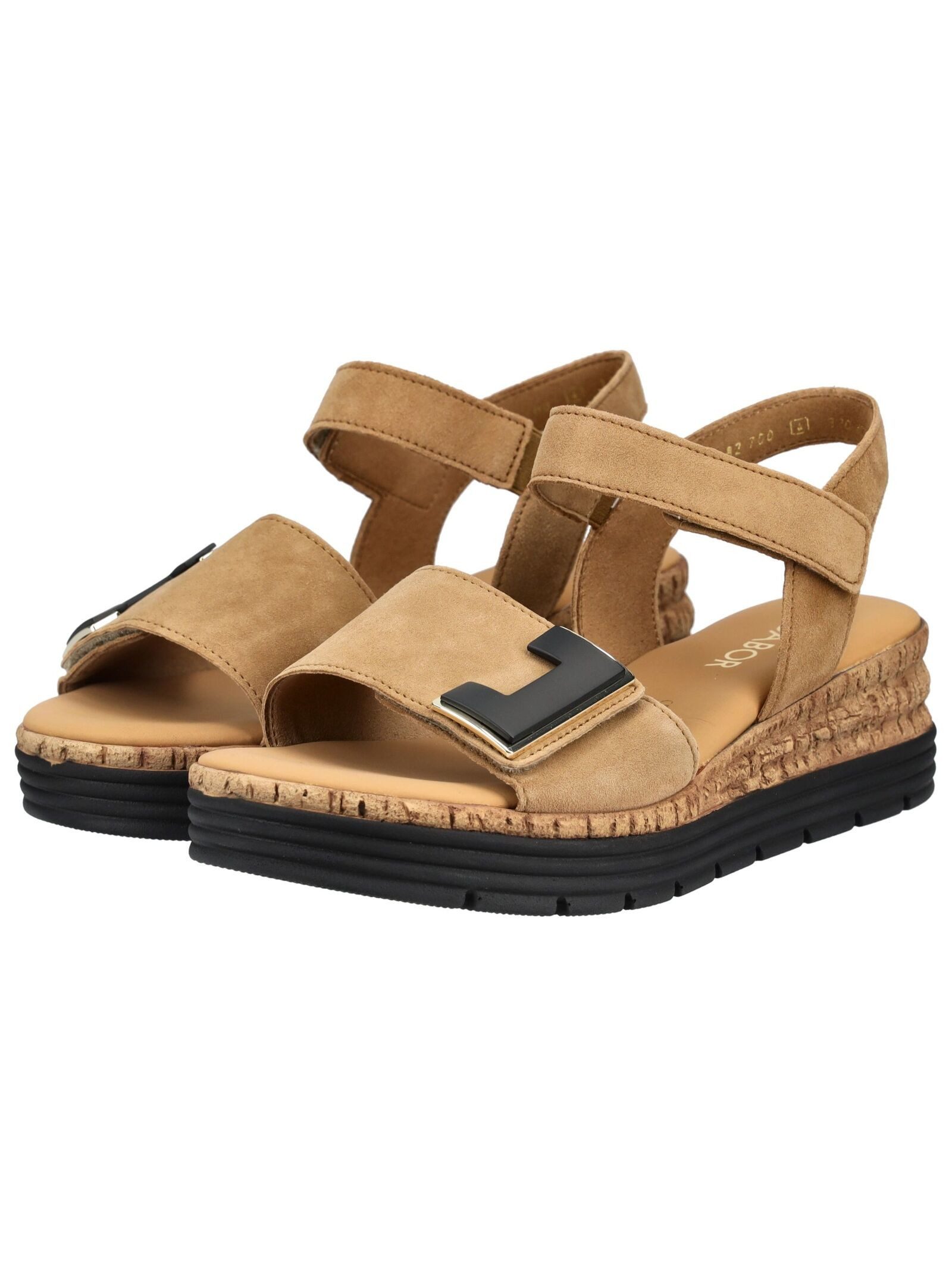 Gabor Comfort Gabor Comfort Sandalen Leder Keilsandalette – Bild 4 von 5