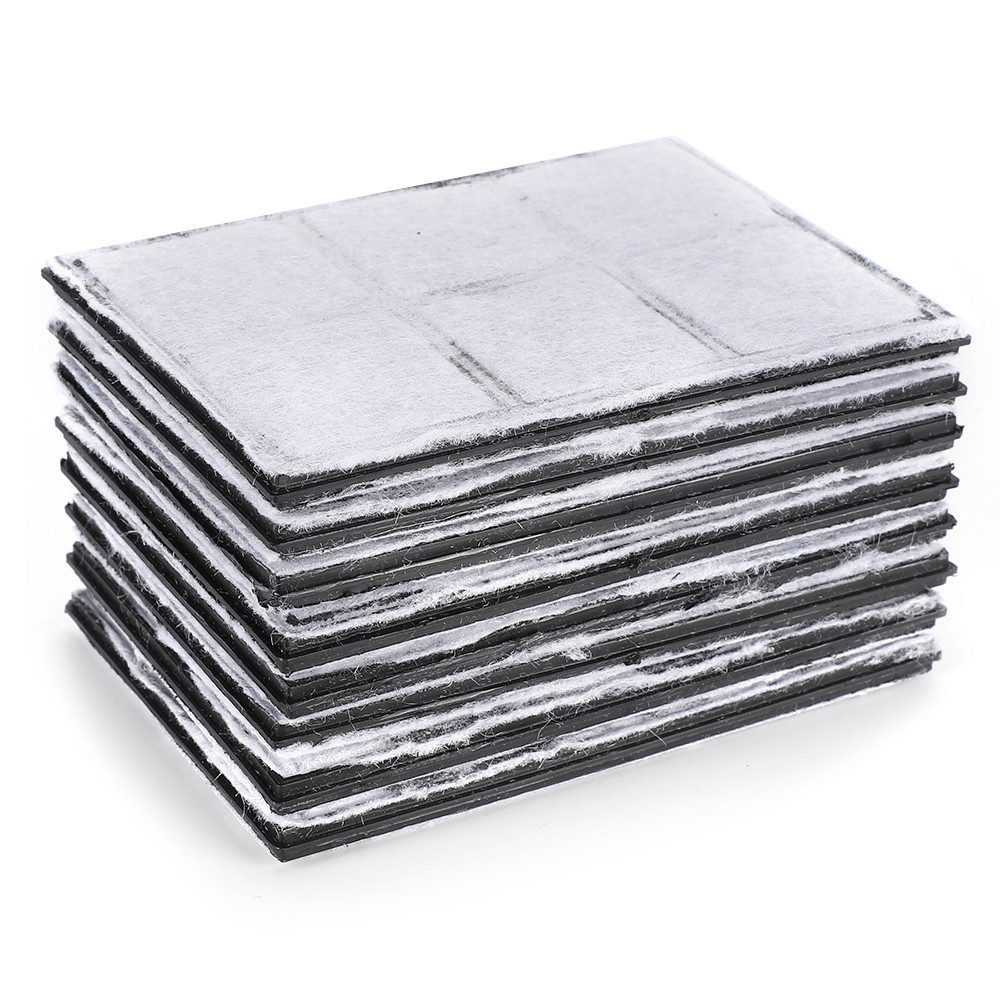 Mechright Trinkbrunnen Intelligente Wasserfiltertabletten für Haustierbrunnen, 8er-Packung, Aktivkohle aus Kokosnussschalen, Baumwolle