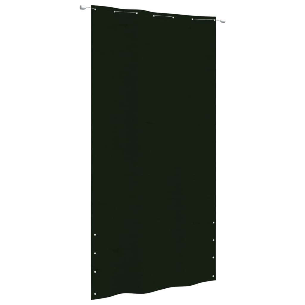 vidaXL Balkonsichtschutz Balkon-Sichtschutz Dunkelgrün 140x240 cm günstig online kaufen