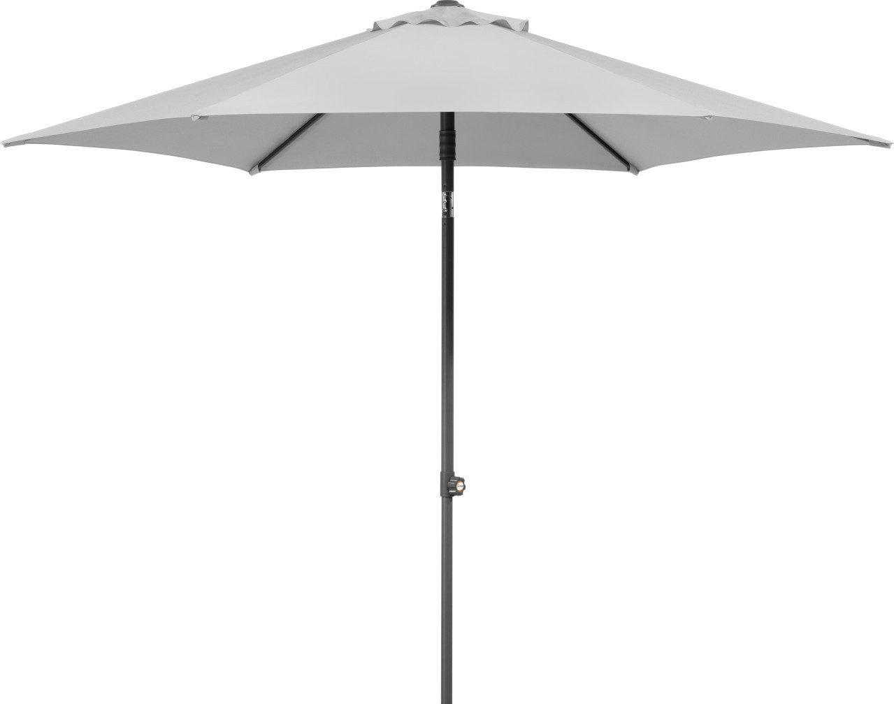 Schneider Schirme Marktschirm Schneider Sonnenschirm Sevilla silbergrau Ø 270 cm