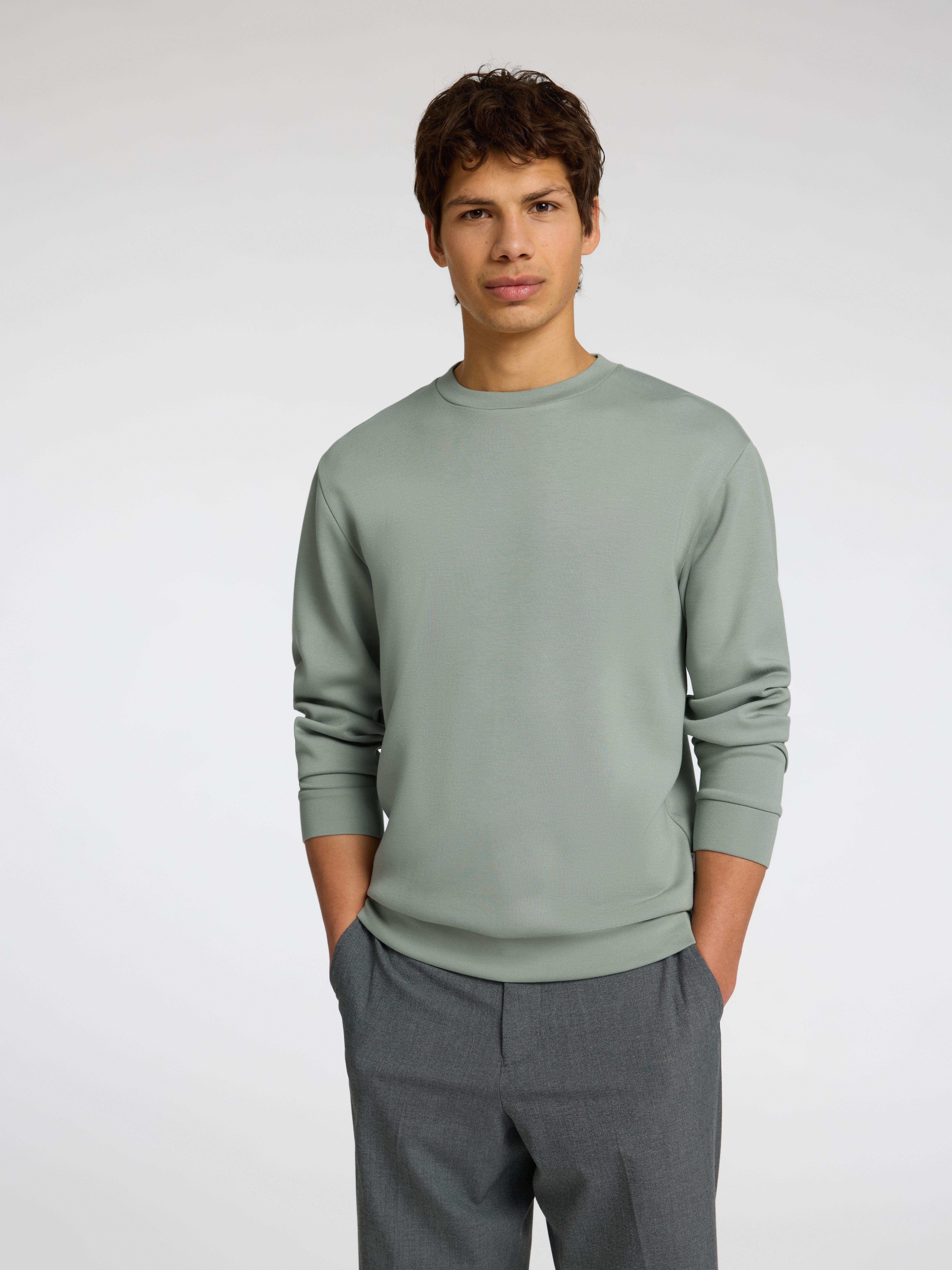SELECTED HOMME Sweatshirt SLHEMANUEL SOFT CREW günstig online kaufen