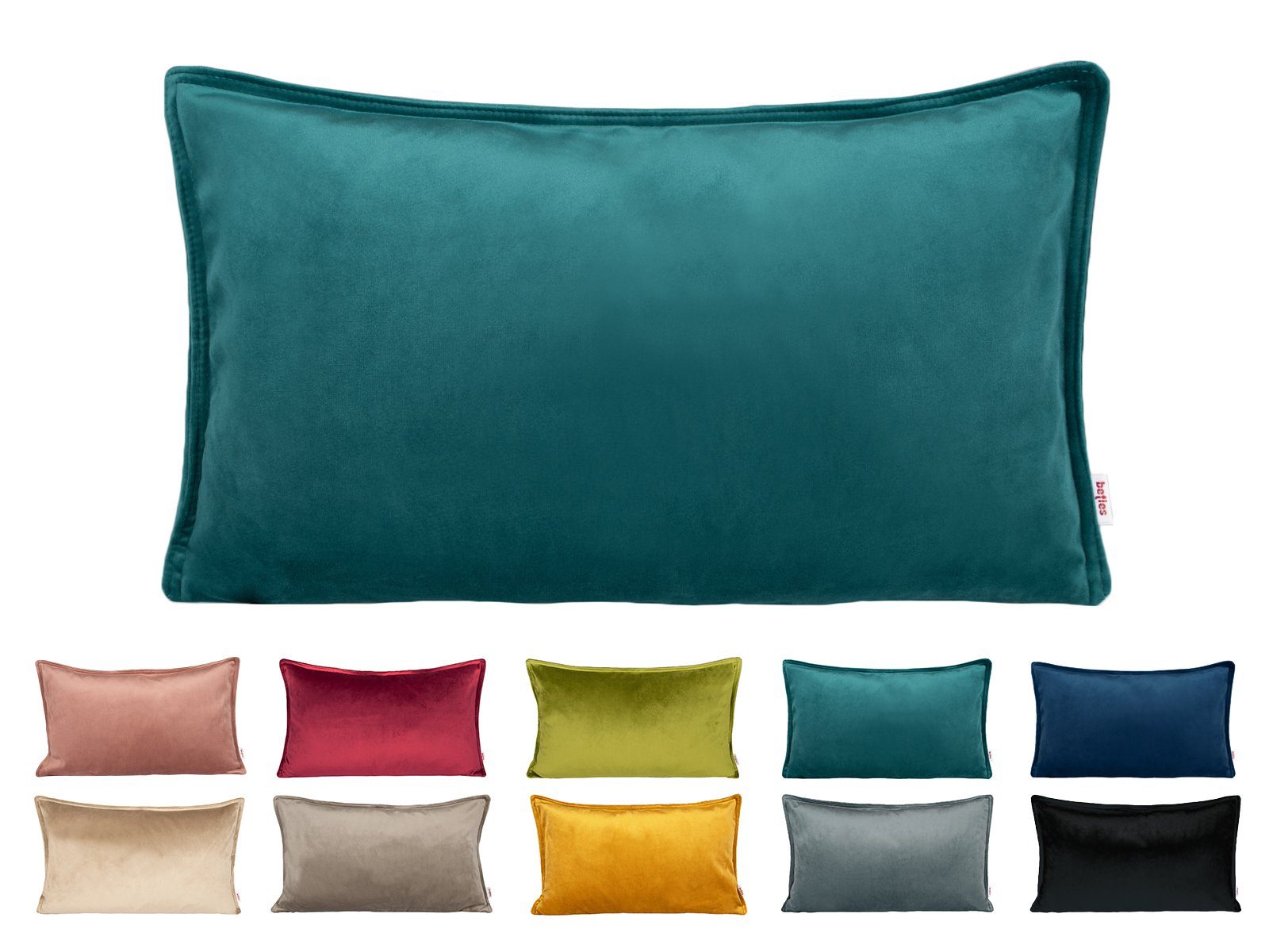 JIABAOZ Herbst Kissenbezüge 30x50cm - Kürbis & Ahornblatt Design Mit Quasten