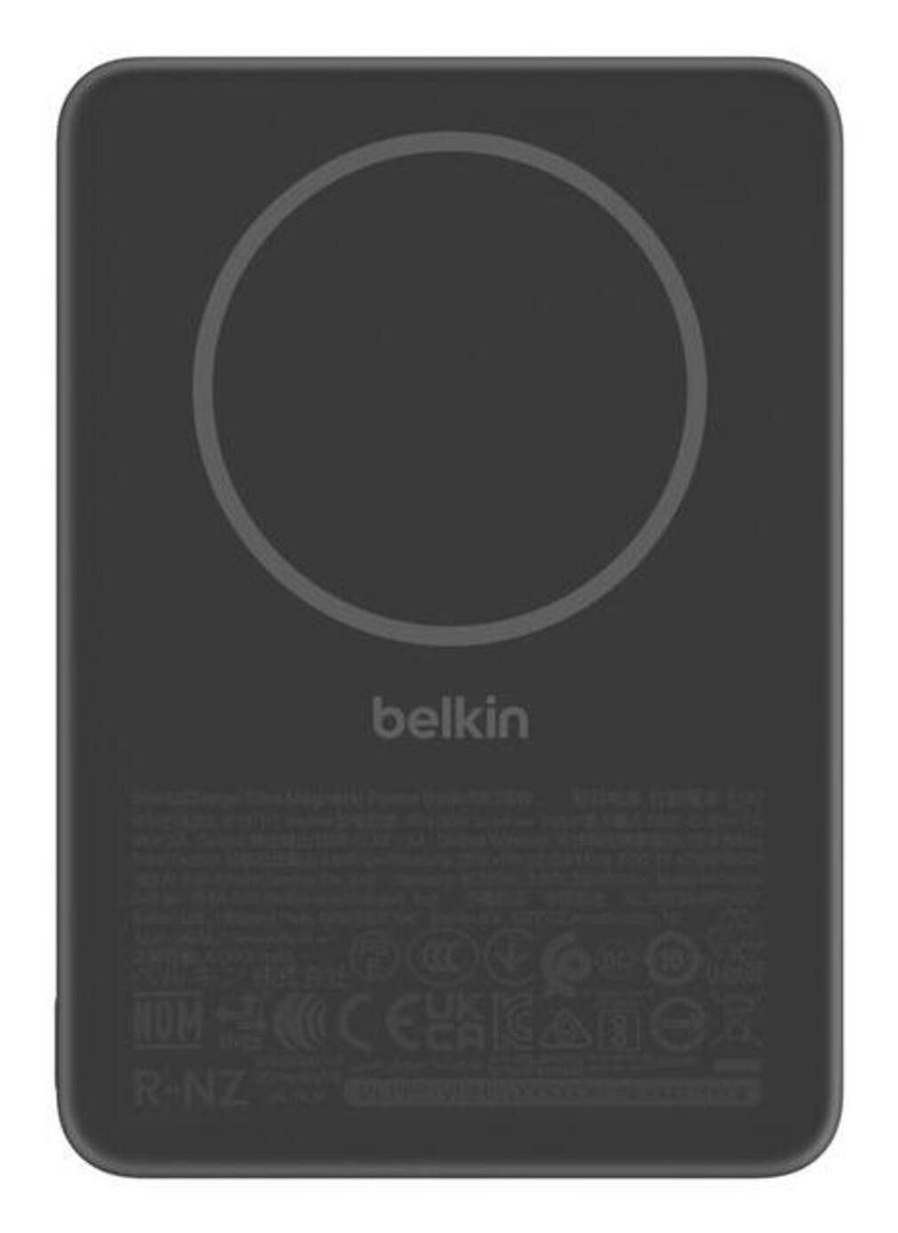 Belkin BoostCharge Slim, Magnetische Powerbank 5.000mAh, Smartphone-Ladegerät