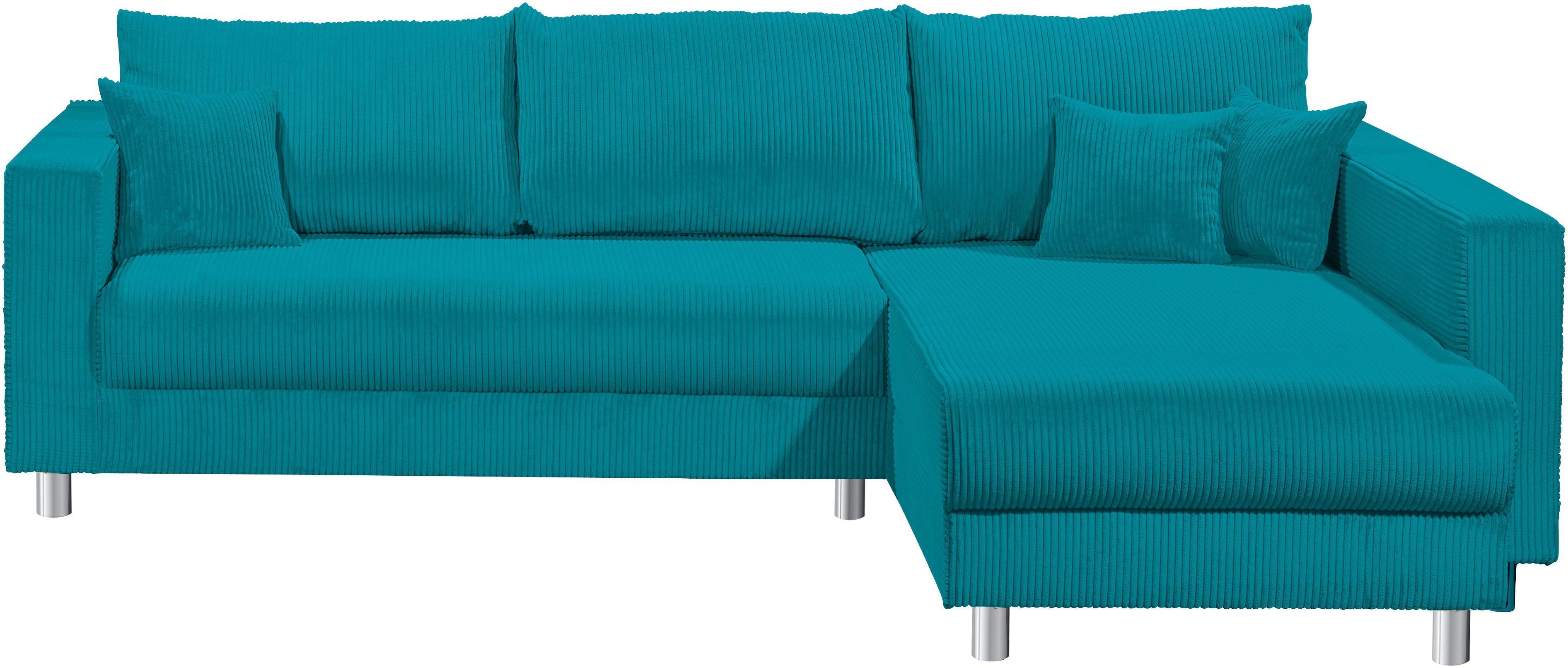 Home affaire Ecksofa 153, Inkl. Schlaffunktion und großen Strauraum günstig online kaufen