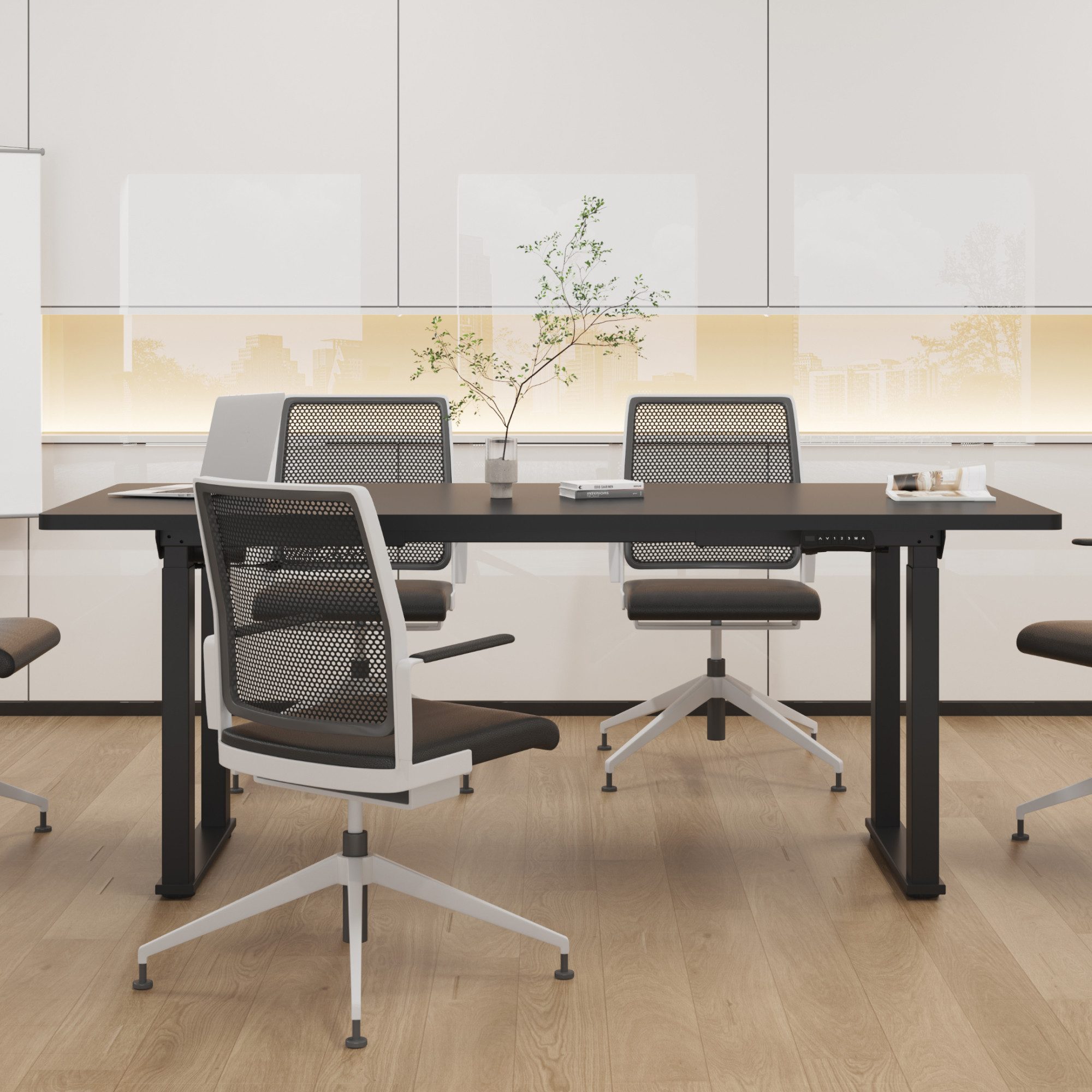 FLEXISPOT Schreibtisch Höhenverstellbarer Schreibtischgestell mit 4-Beinen günstig online kaufen