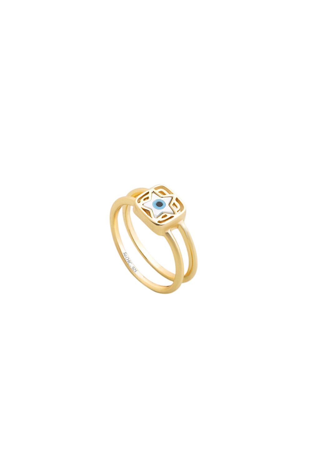 So CHIC... Silberring Celestina vergoldeter Silberring