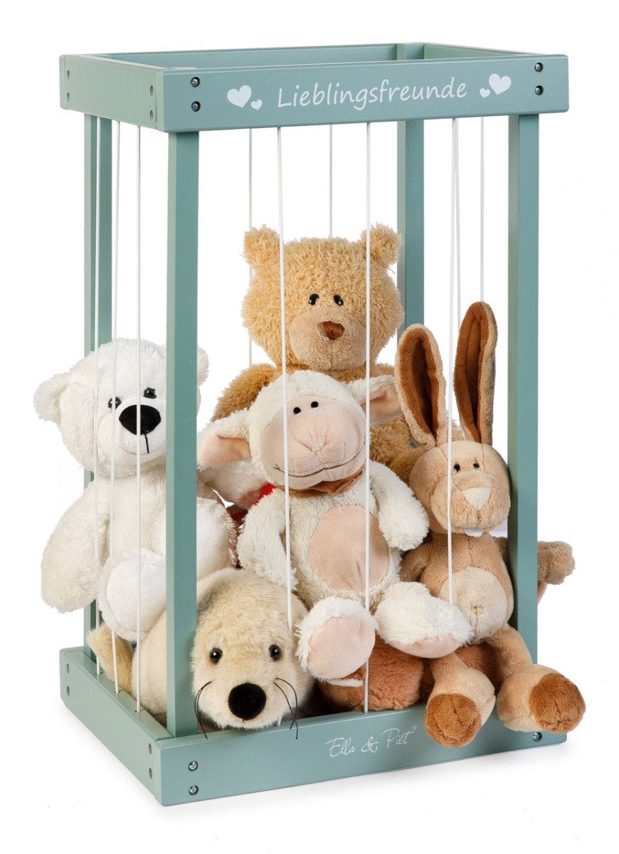 ELLA & PIET® Spielzeugtruhe Plüschtier-Box aus Holz zur Aufbewahrung v. Kus günstig online kaufen