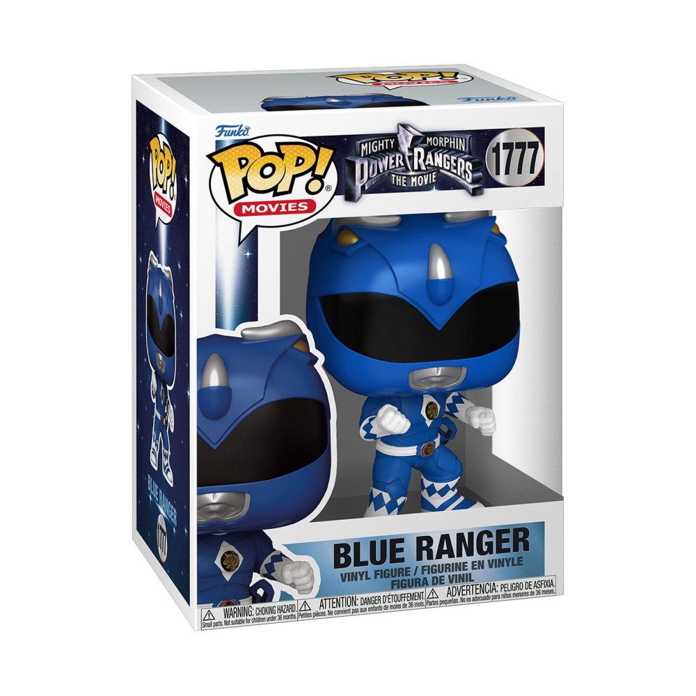 Funko Merchandise-Figur Power Rangers - Der Film POP! Movies Vinyl Figuren Blue Ranger 9 cm