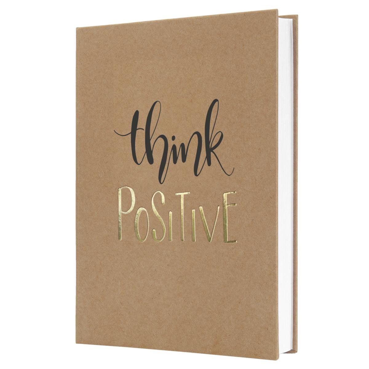 Sigel Formularblock SIGEL Notizbuch JOLIE Pure Positivity A5 liniert braun/schwarz/gold Ha