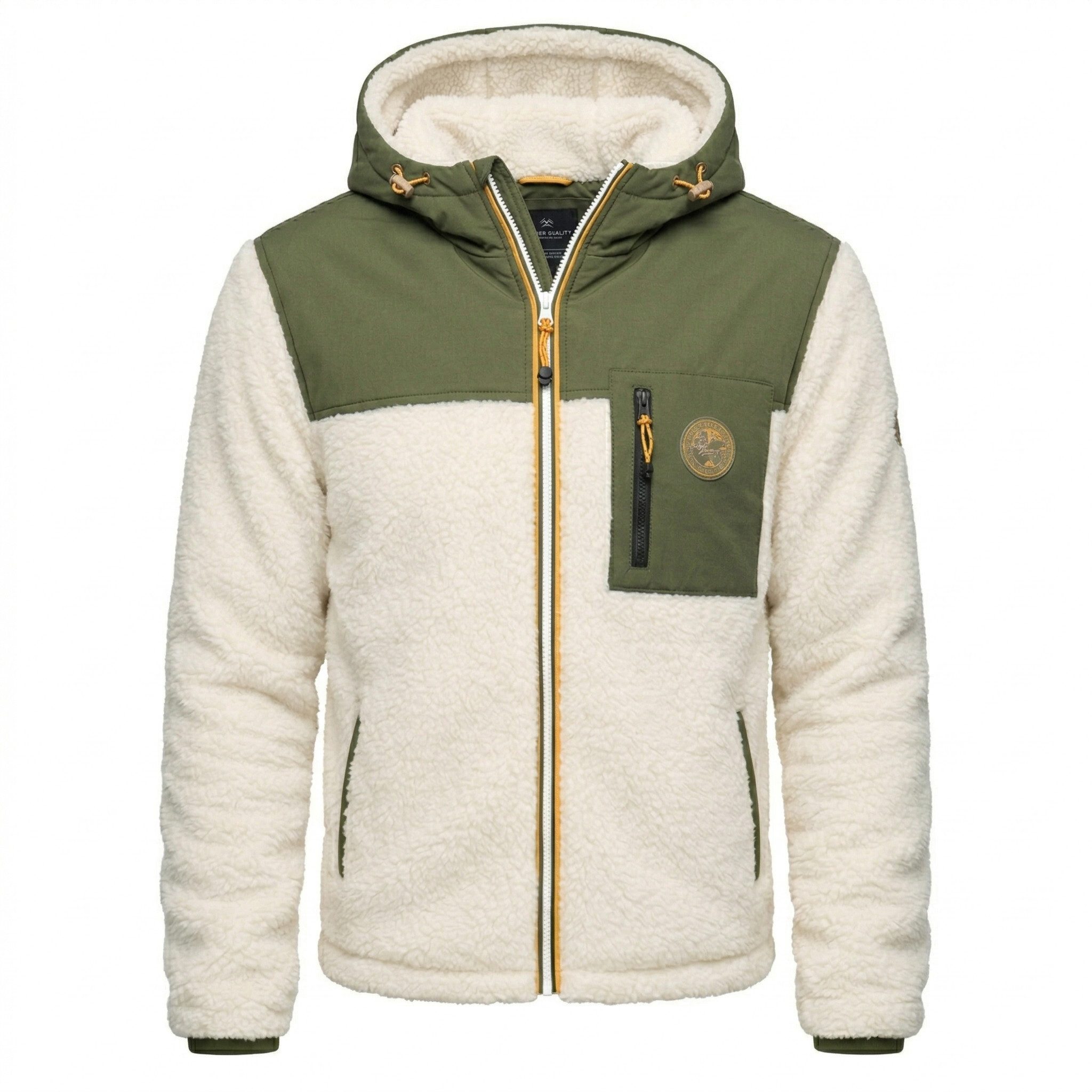 Fleecejacke Herren Fleecejacke – Weiche Teddyfleece