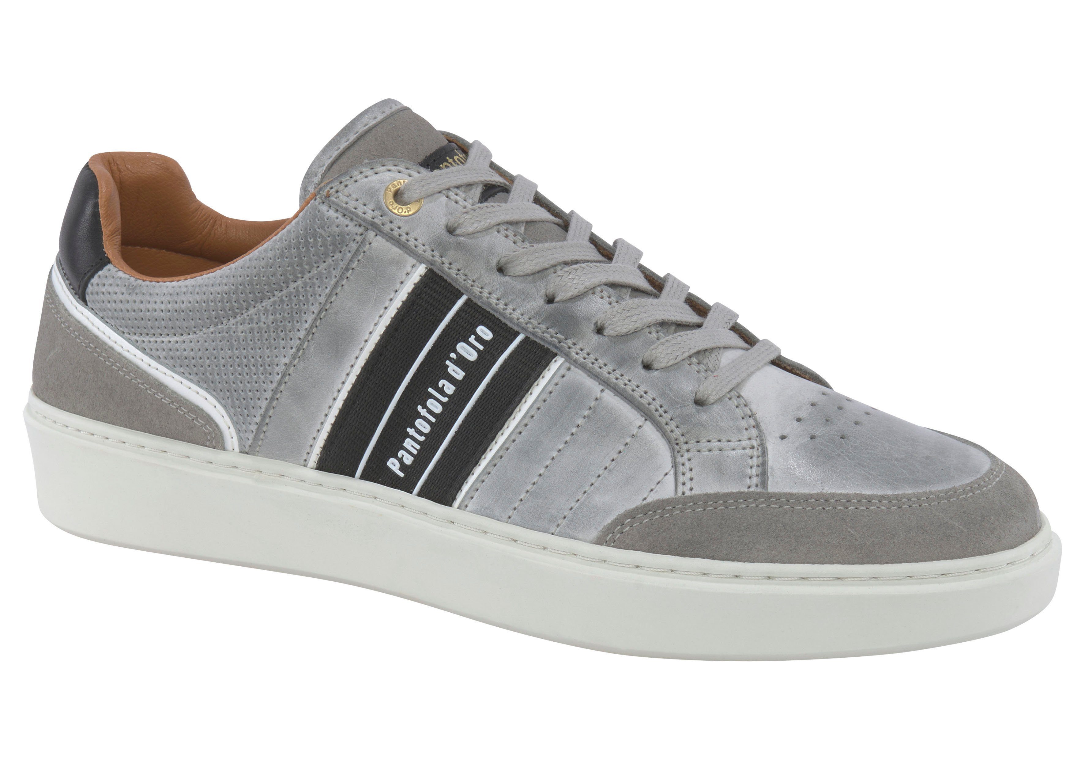 Pantofola d´Oro LACENO UOMO LOW Sneaker im Casual Business Look grau