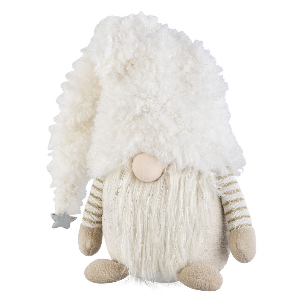 MICA Weihnachtsfigur Wichtel stehend - weiß günstig online kaufen