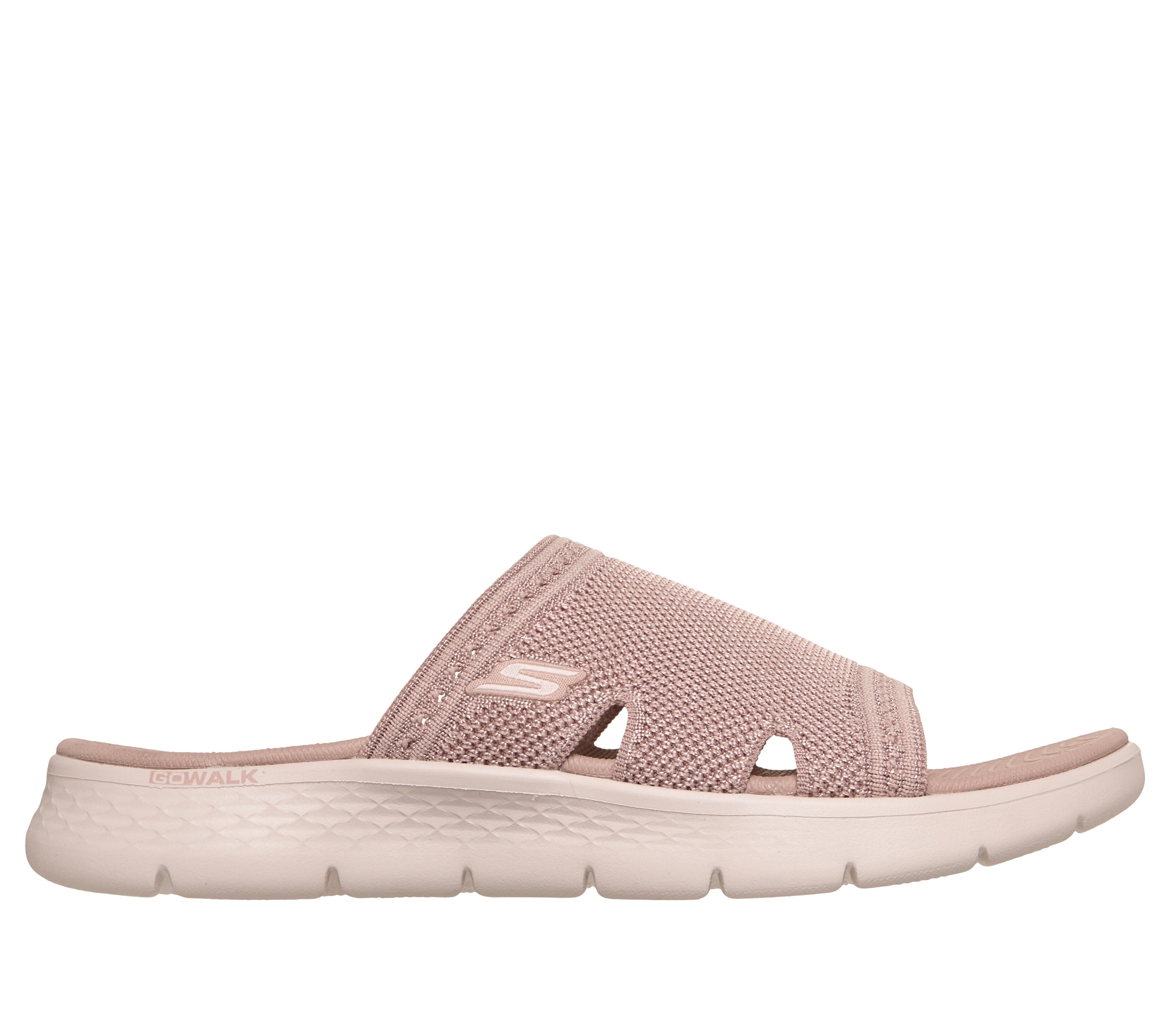 Skechers GO WALK FLEX SANDAL- Pantolette Sommerschuh, Strandschuh, Urlaubsschuh, Sandale mit Komfortfußbett