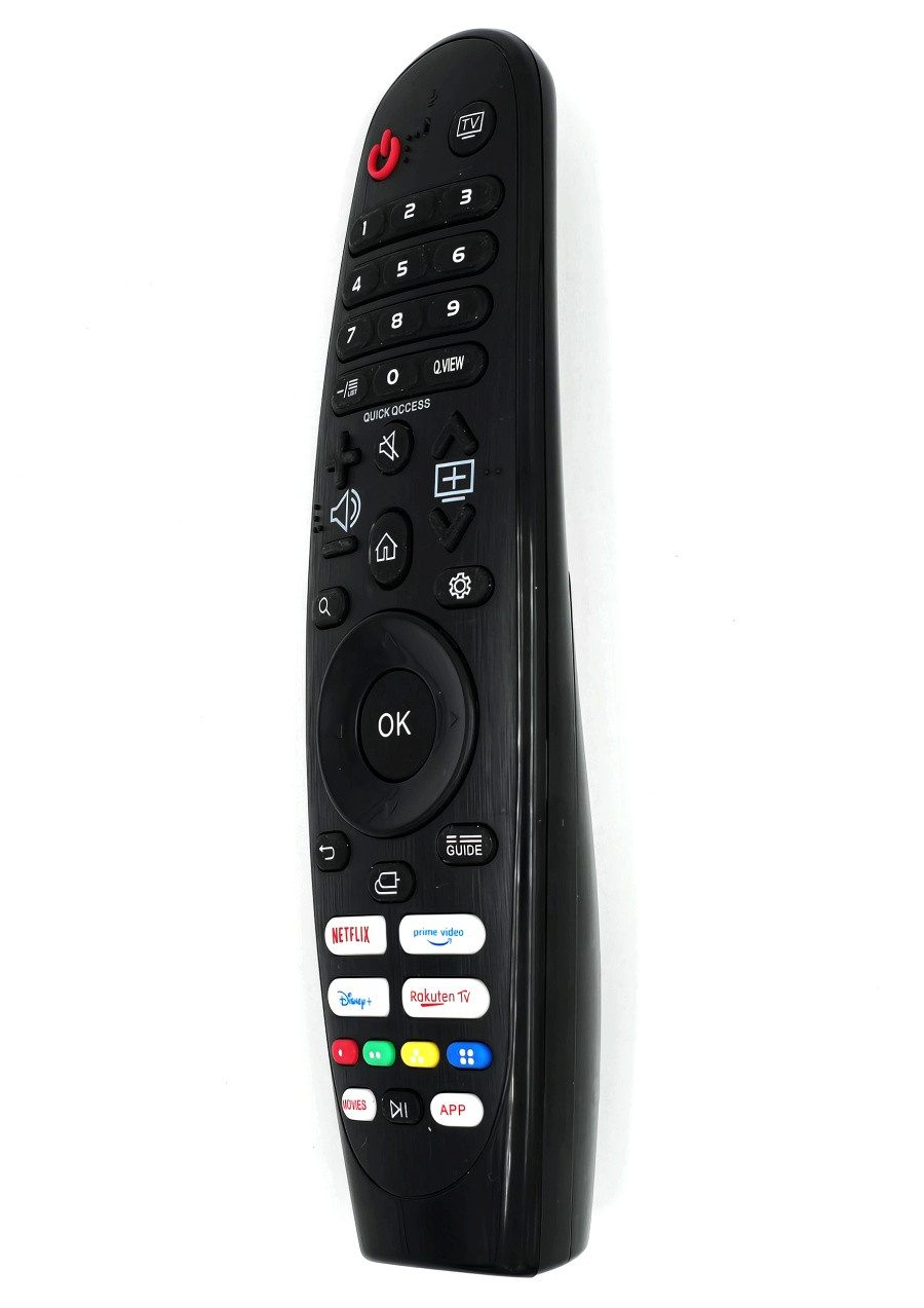Alltro Ersatz TV Fernbedienung für LG AN-MR19BA / MR19BA / AKB75635301 Fernbedienung (Mit Netflix-, Prime video-, Disney+-, Rakuten TV-Tasten)