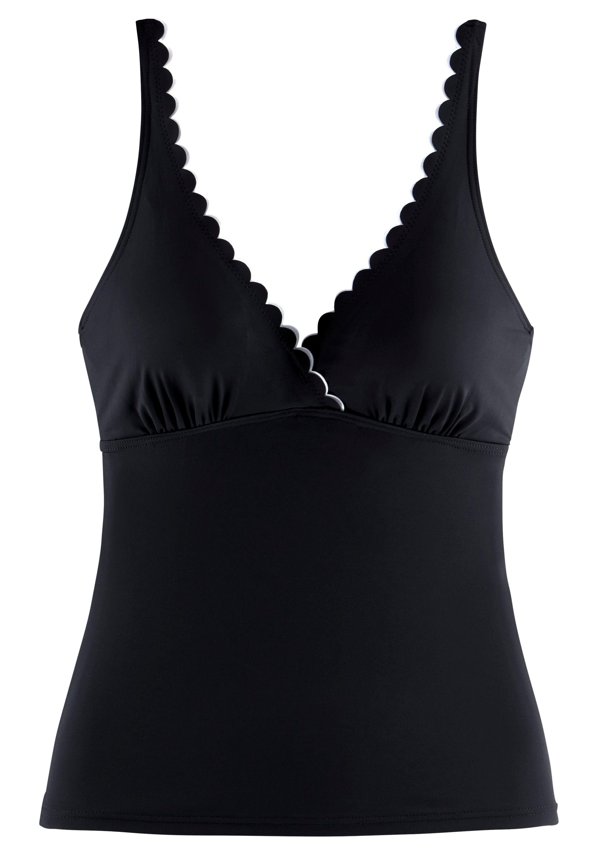 LASCANA Bügel-Tankini-Top Camilla, mit Farbkontrast – Bild 3 von 5