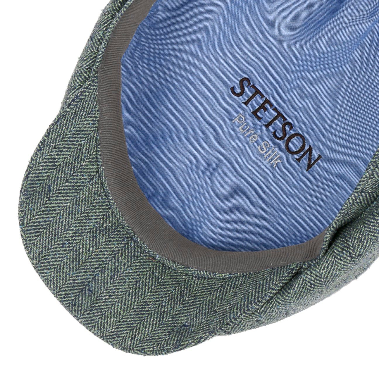 Stetson Flat Cap (1-St) Schiebermütze mit Schirm, Made in the EU
